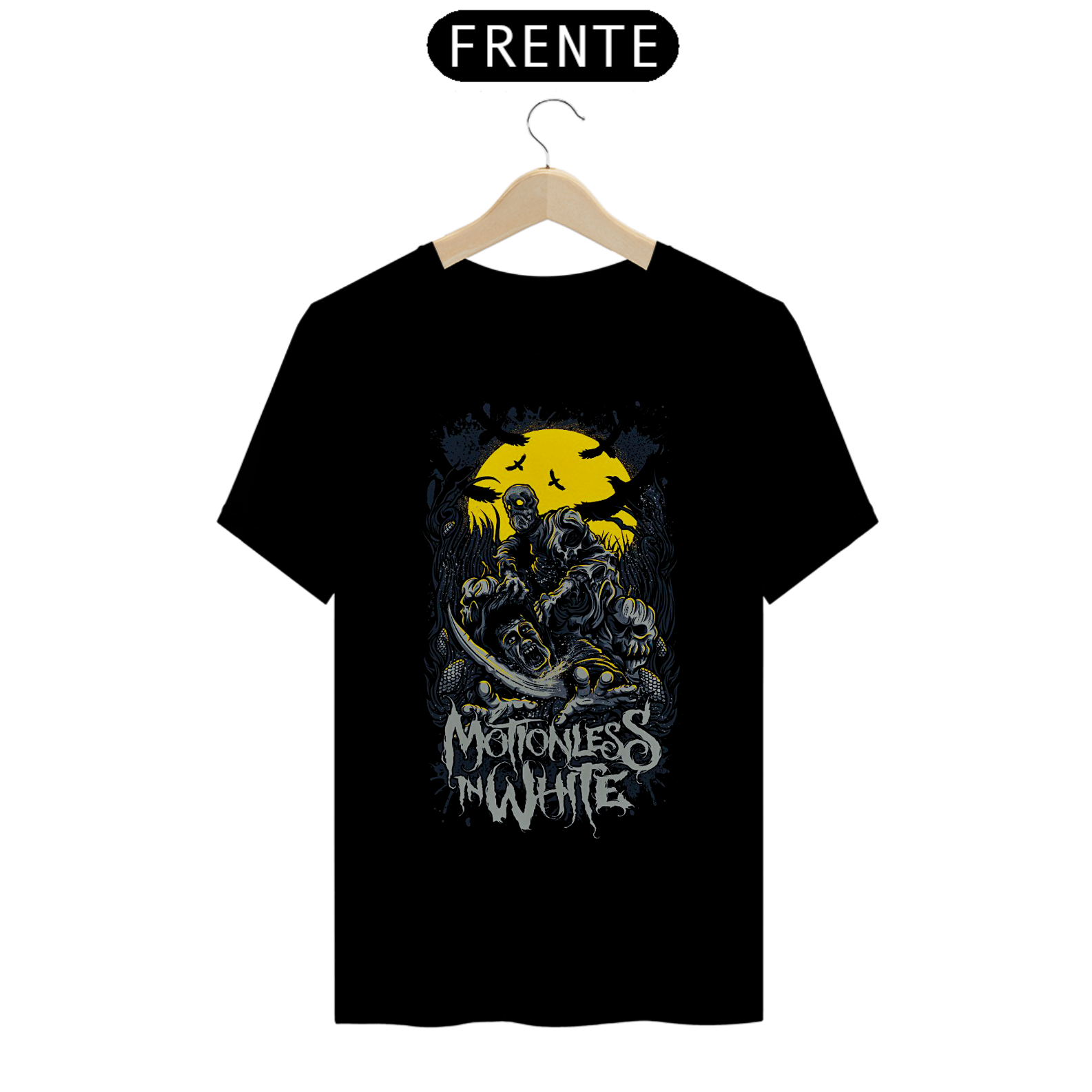 Camiseta Motionless In White - Zombie
