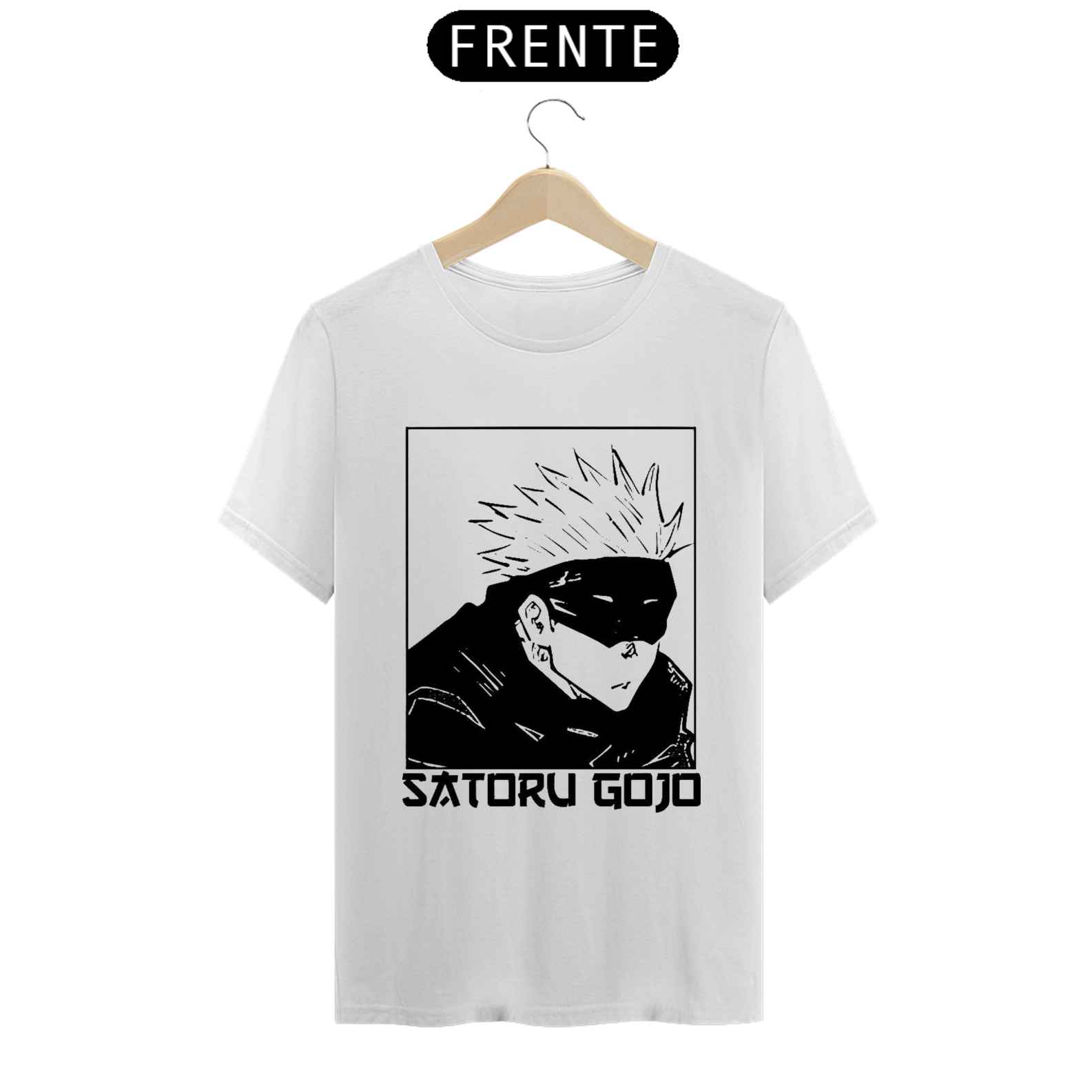Nome do produto  T-Shirt Satoru Gojo - Jujutsu Kaisen