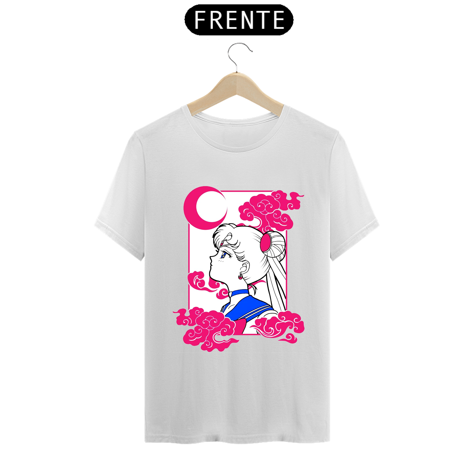 Nome do produto  T-Shirt Sailor Moon Colorful