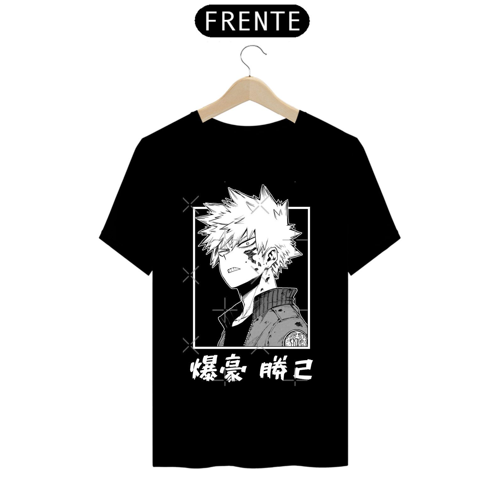 Nome do produto  T-Shirt Bakugo My Hero Academia - Boku no Hero