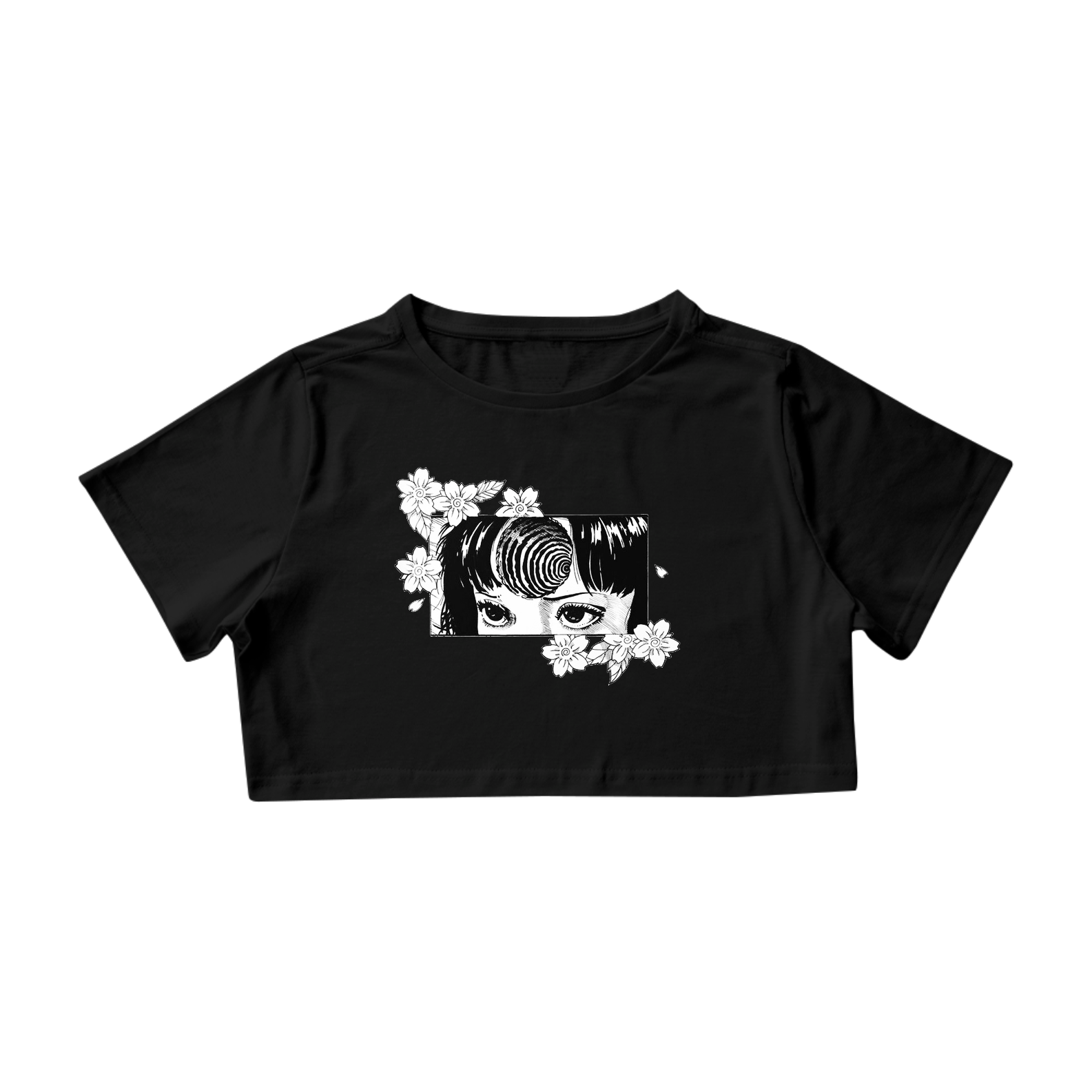 Nome do produto  Cropped Junji Ito - Uzumaki 