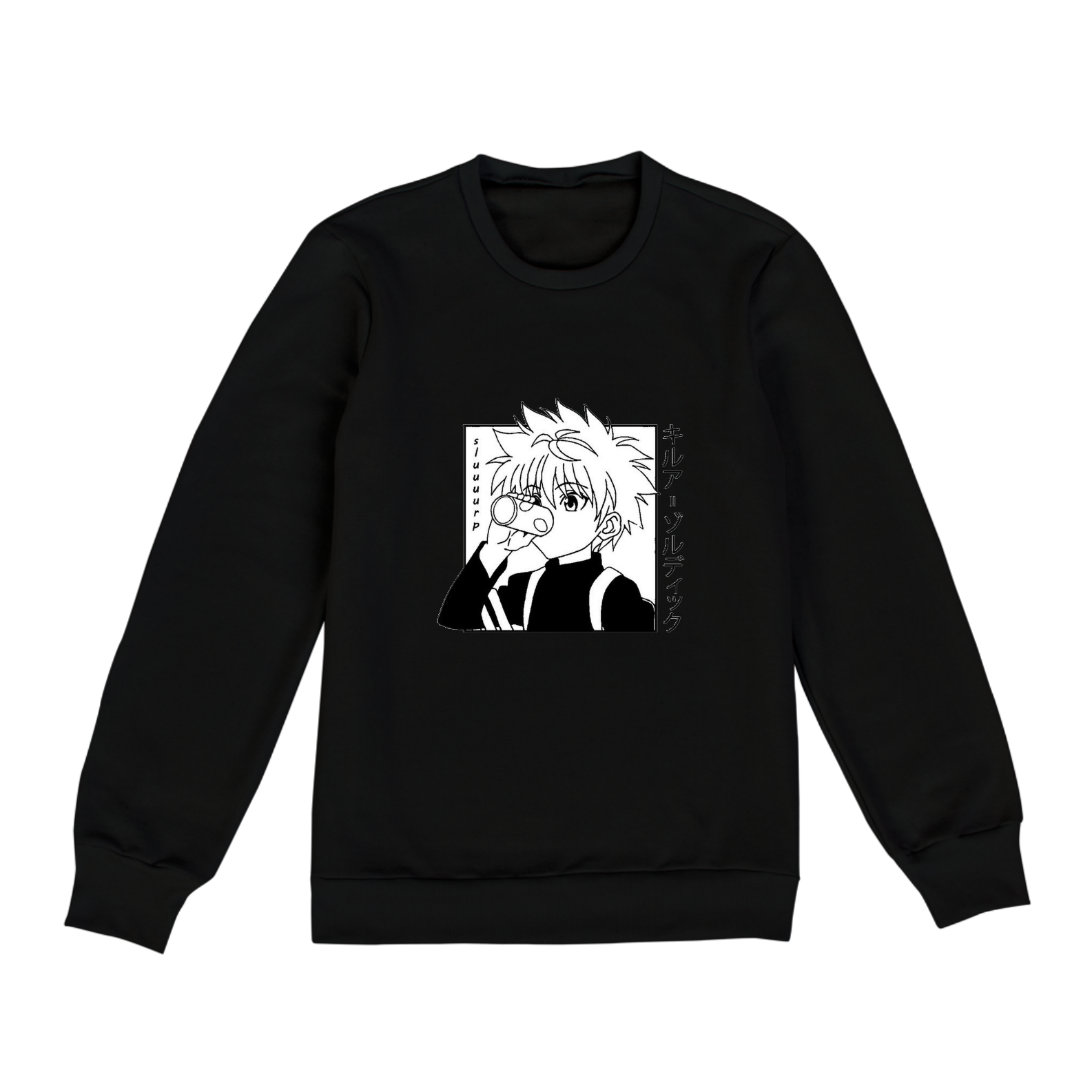 Nome do produto  Moletom Killua Casual - HxH - Hunter x Hunter