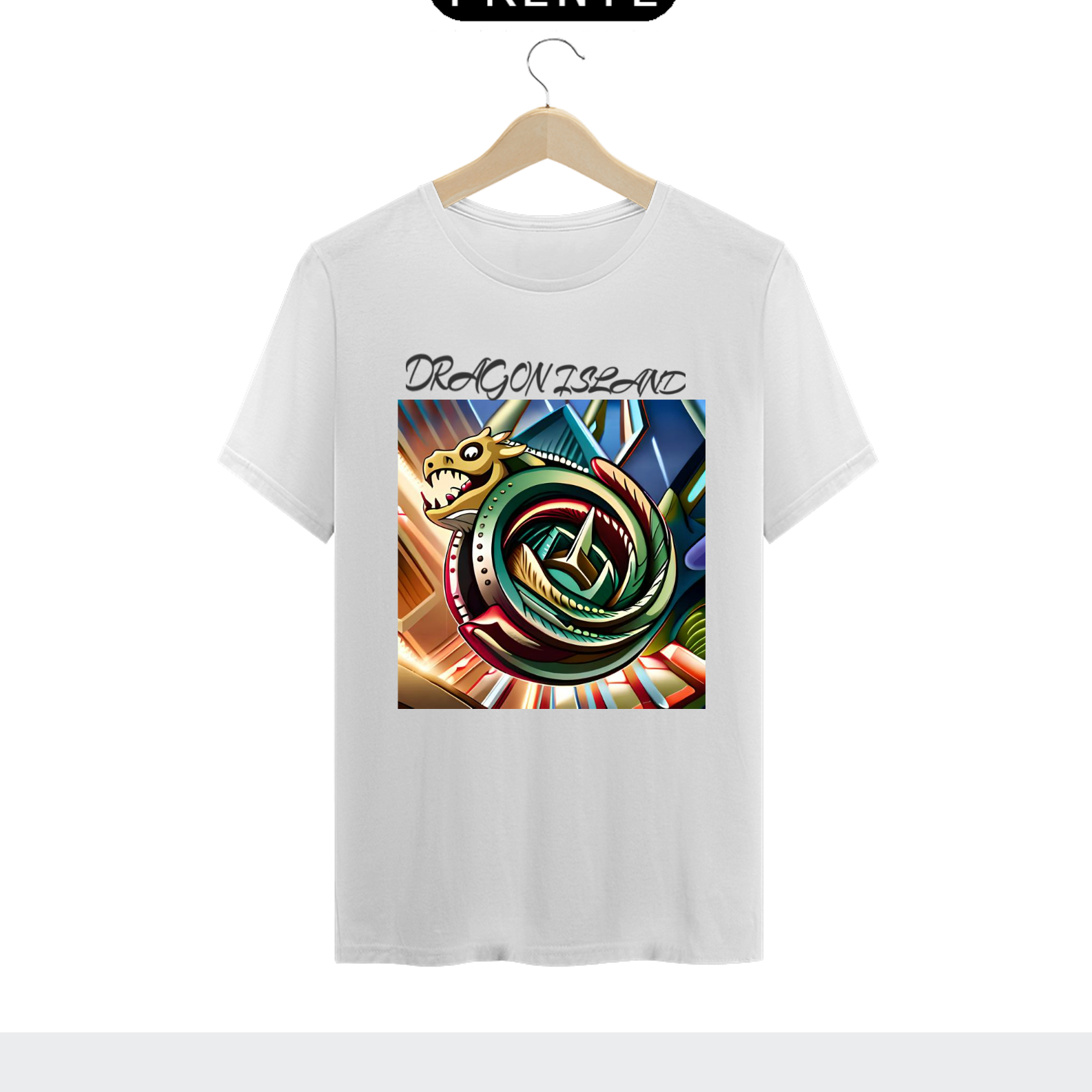 CAMISETA MARCA DRAGON ISLAND