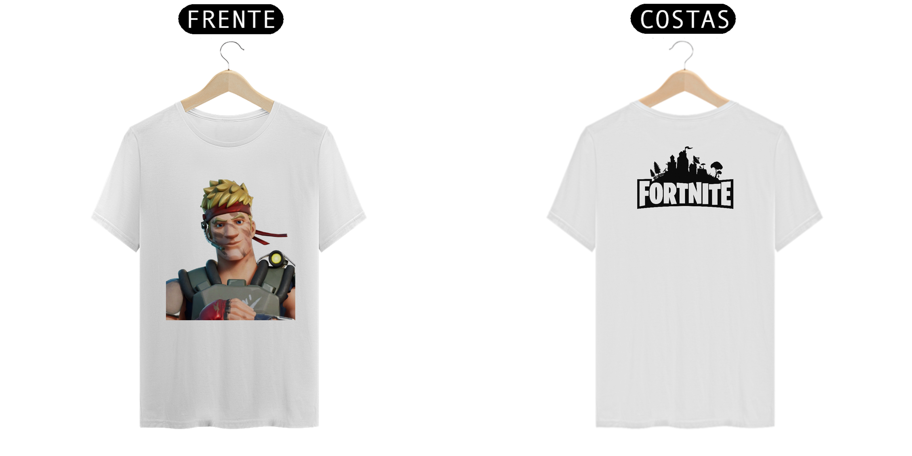 Nome do produto  Camiseta Fortnite Jonesy