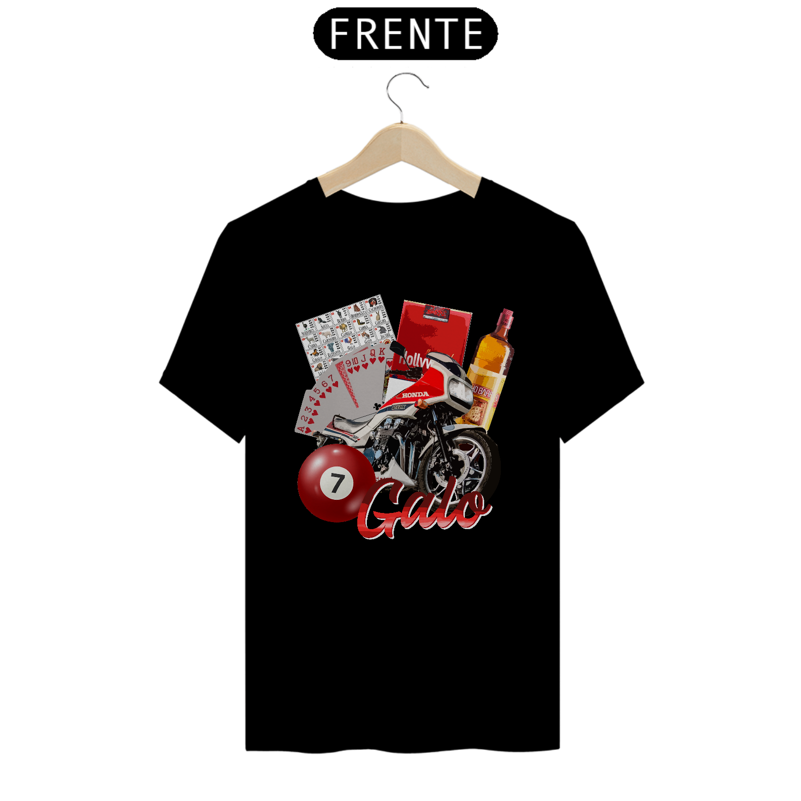 Camiseta 7 Galo Hollywood