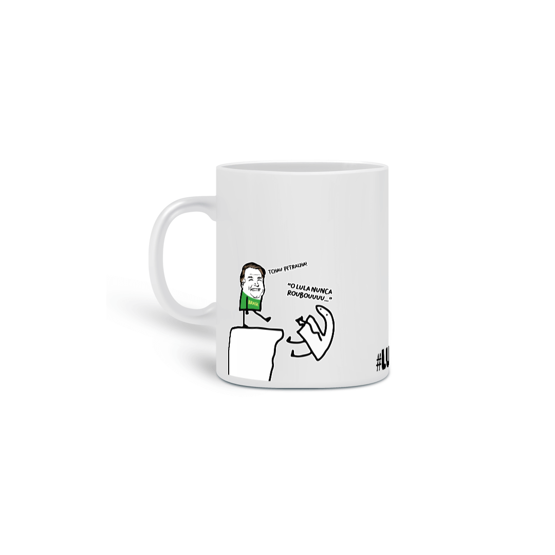 caneca bolsonaro lula abismo