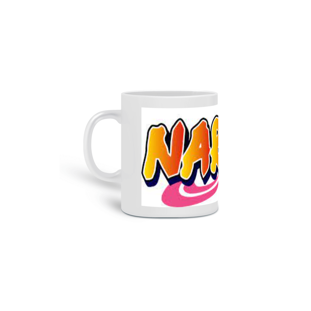 caneca naruto, cor branca