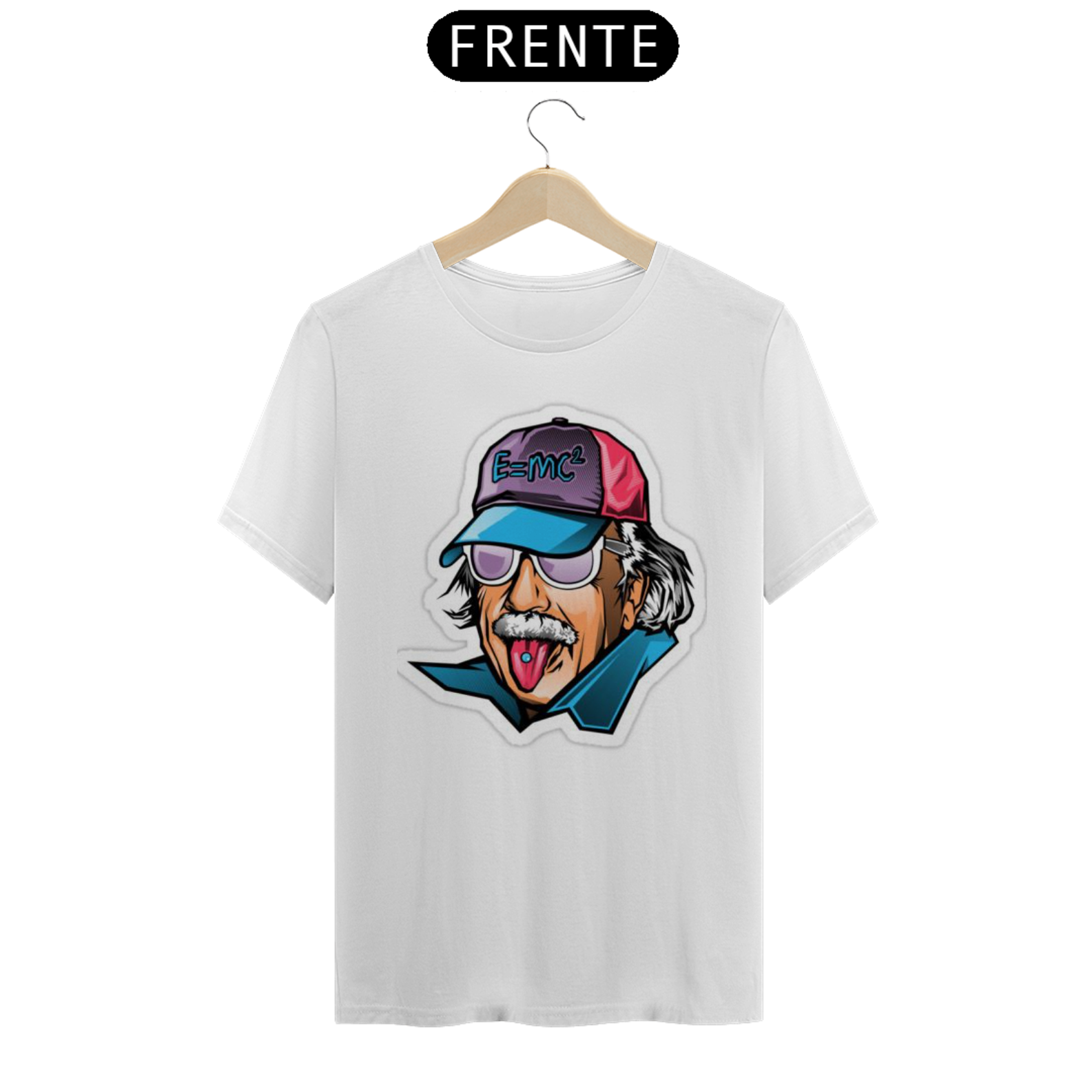 Camiseta T-shirt Quality - Albert Einstein