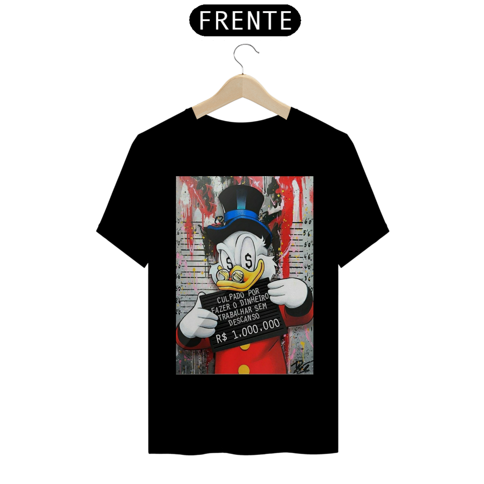 Camiseta T-shirt Quality - Tio Patinhas