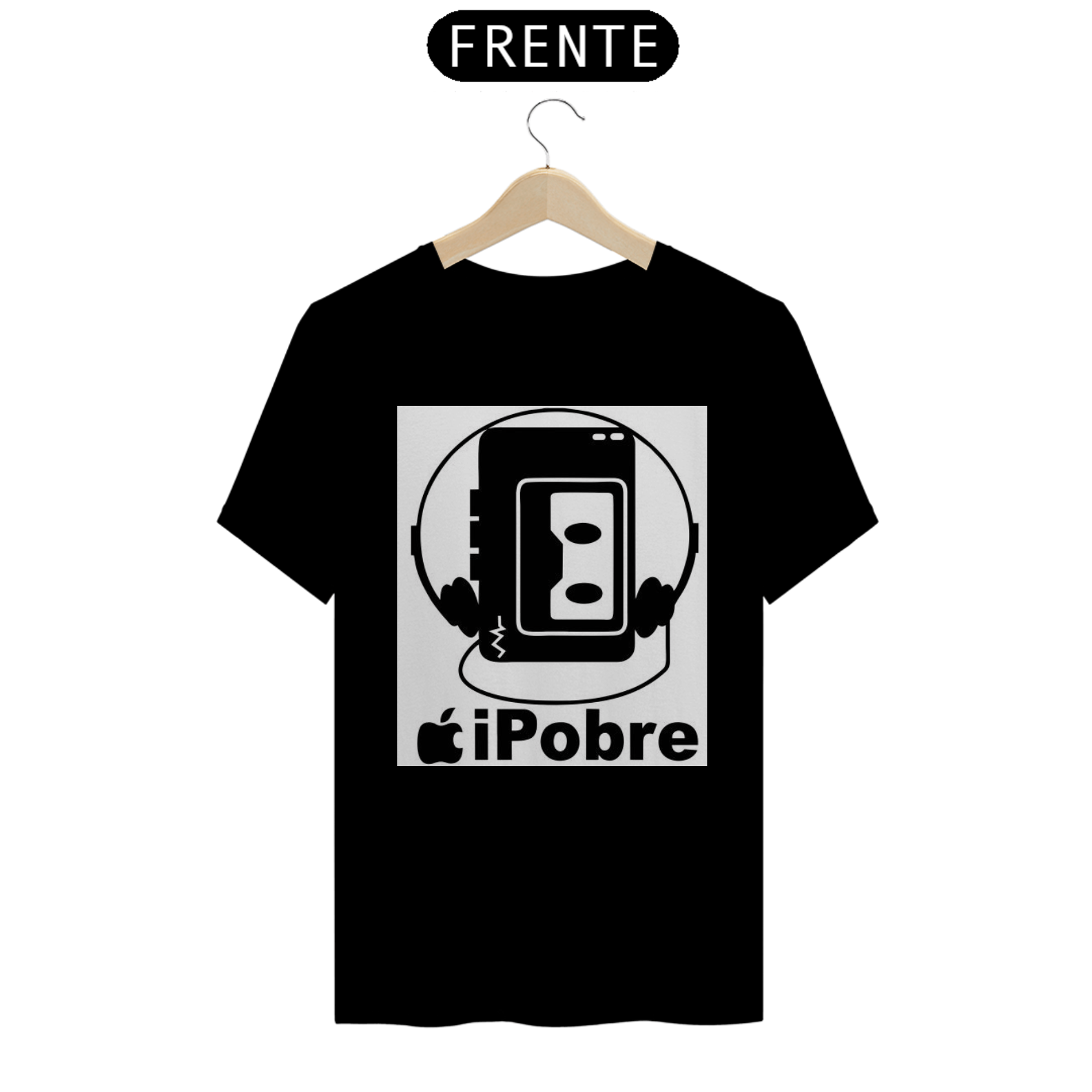 Camiseta T-shirt Quality - iPobre