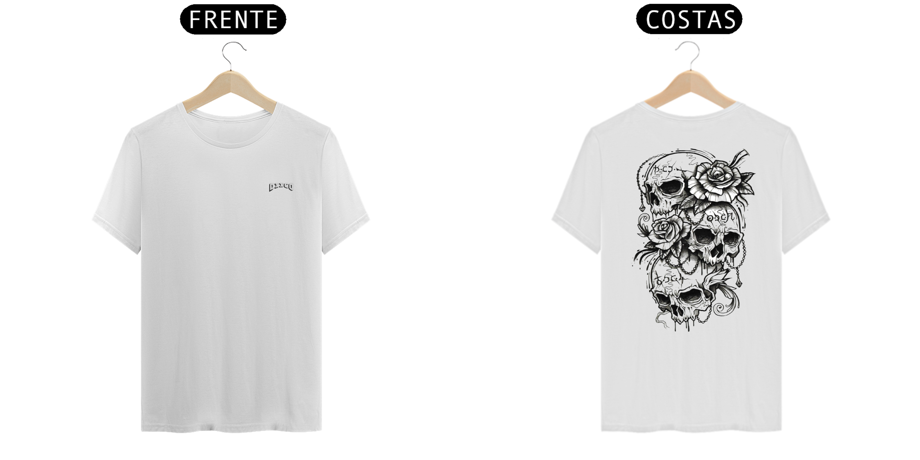 Camiseta Skull Diico