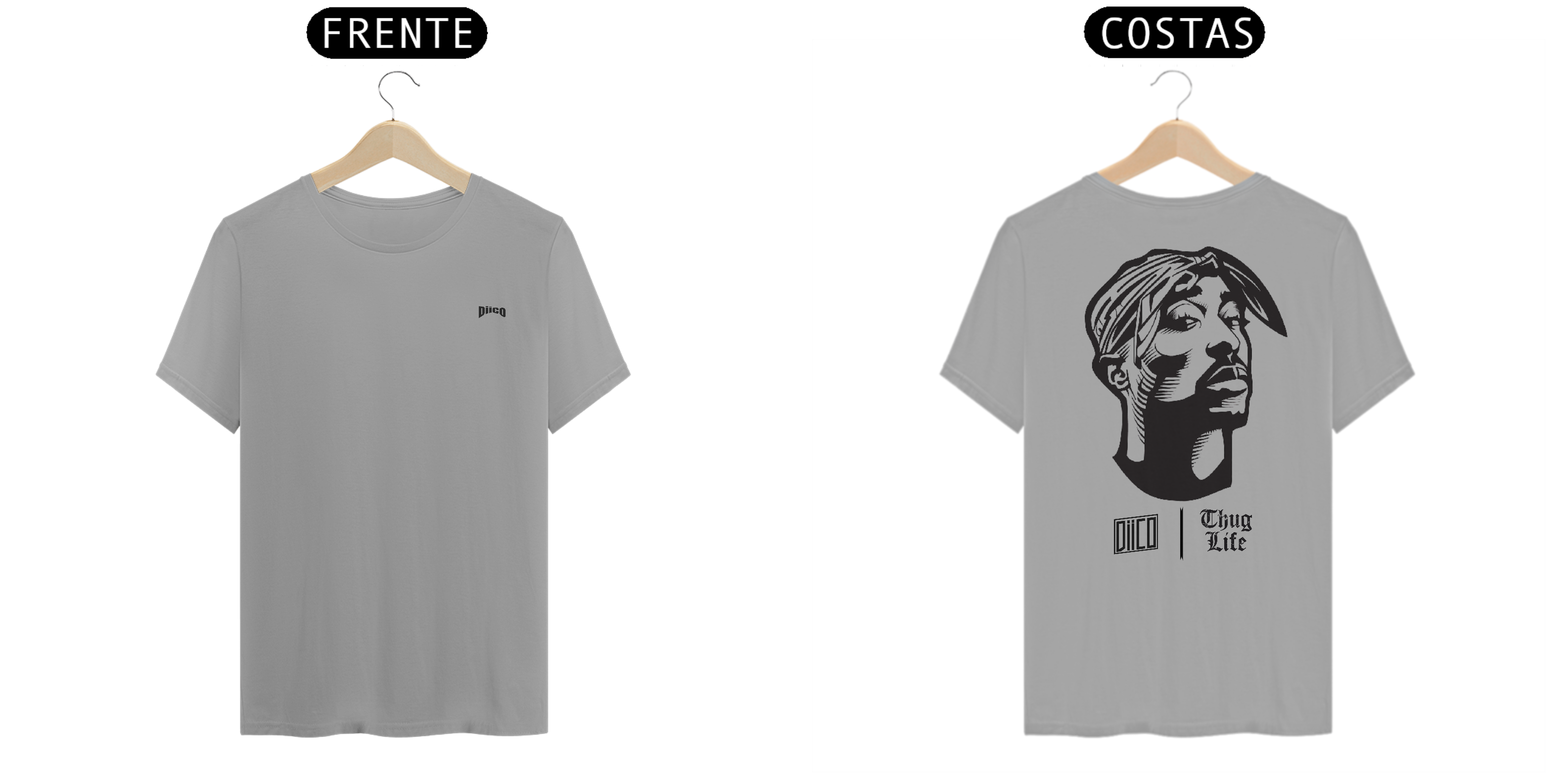 Camiseta Diico Thug Life