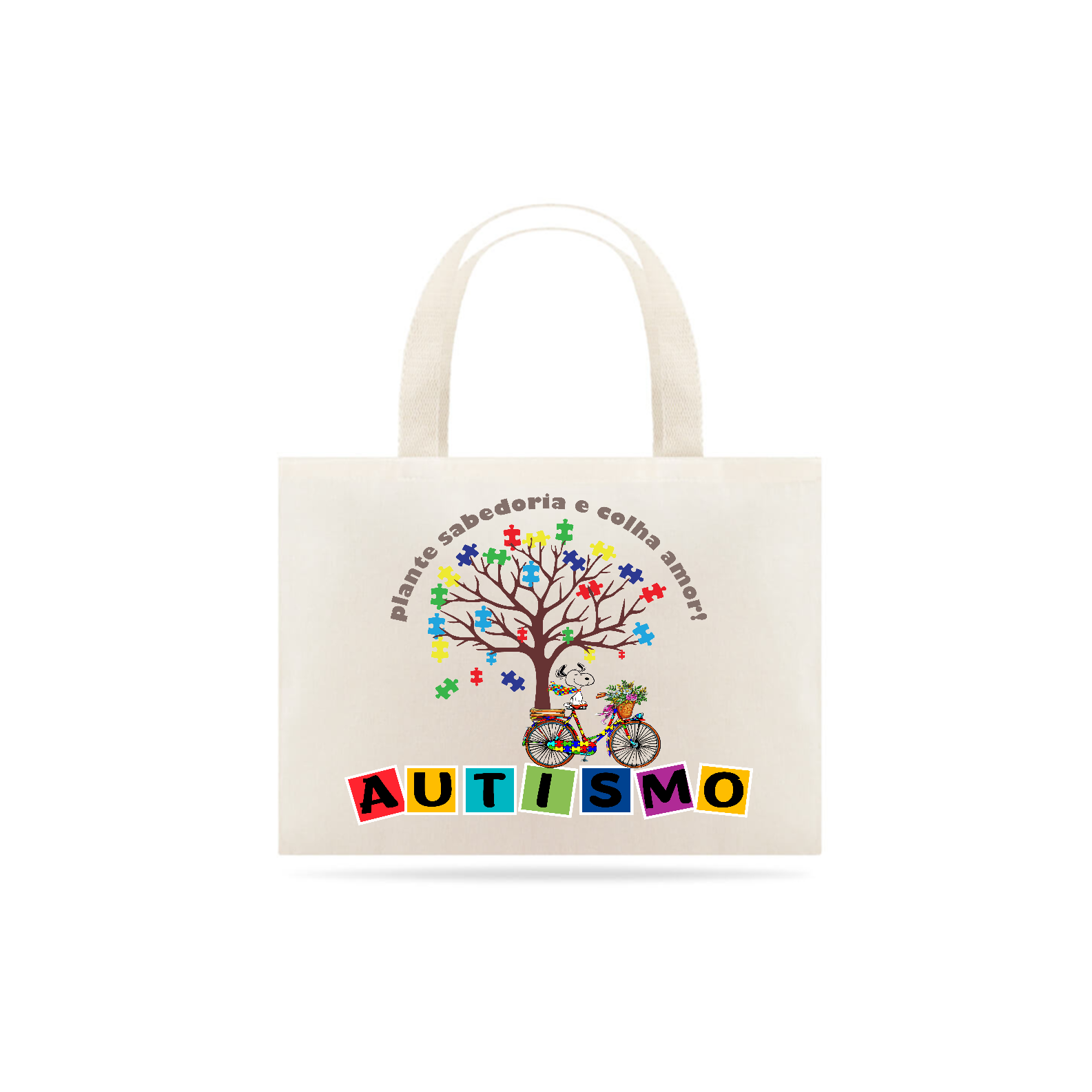 Eco Bag (plante sabedoria e colha amor)