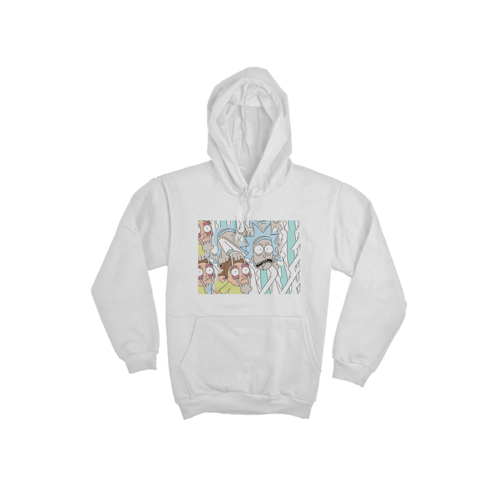 Moletom canguru Rick and Morty