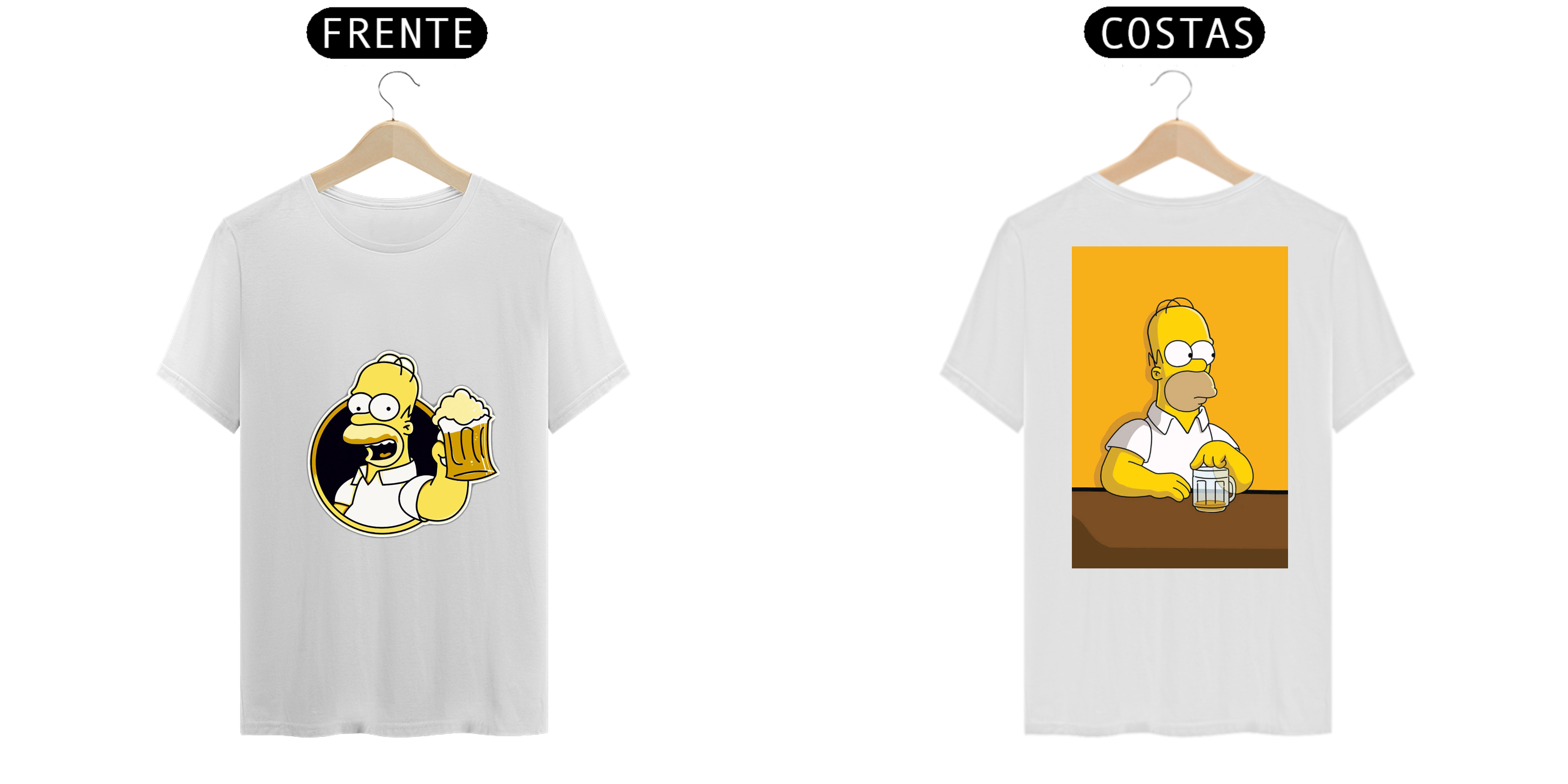 CAMISETA T-SHIRT CLASSICA HOMER | JB STYLE 