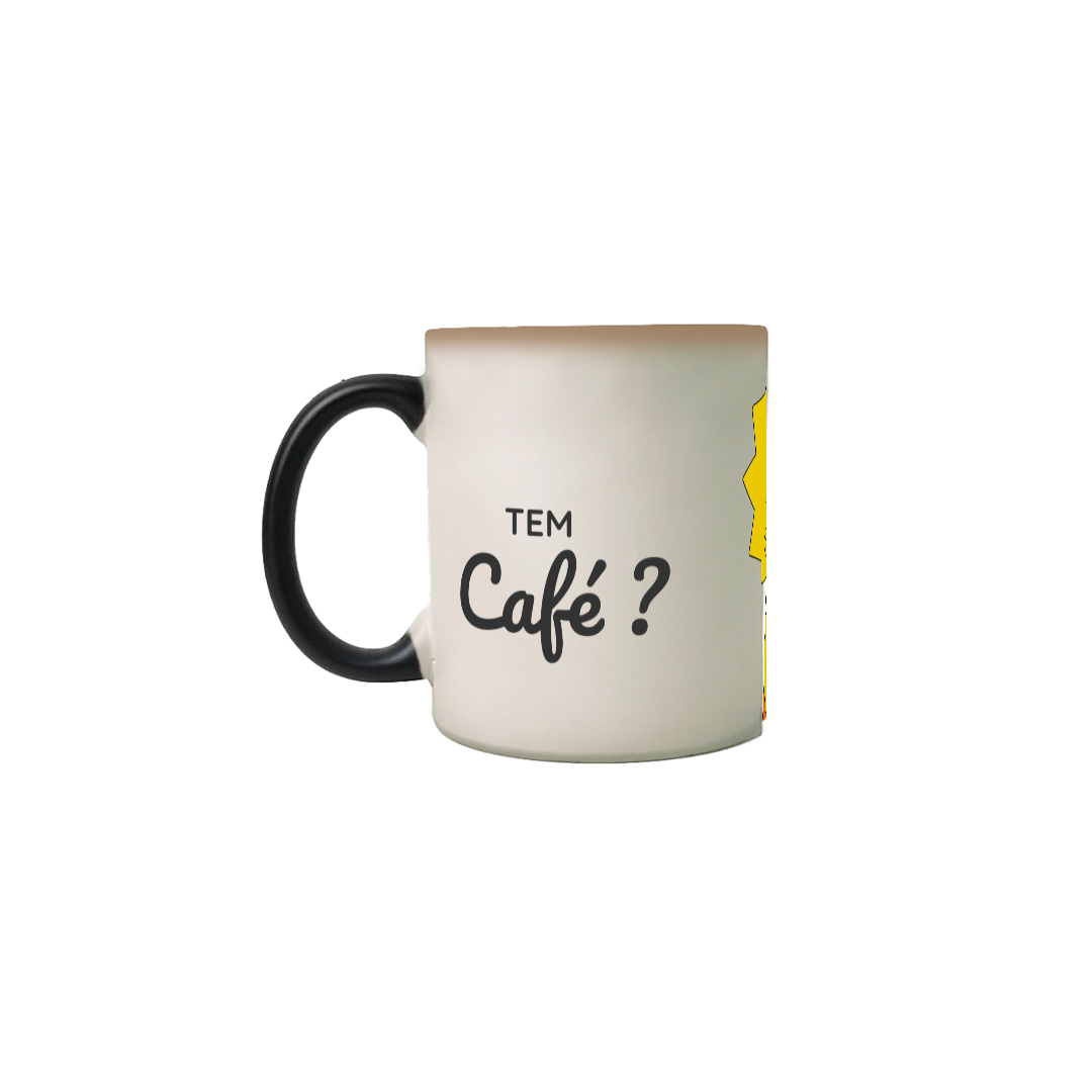 CANECA MÁGICA TEM CAFÉ | JB STYLE