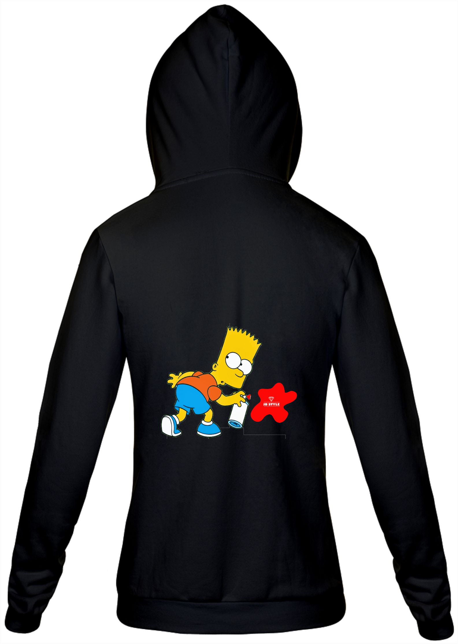 MOLETOM COM ZIMPER BART | JB STYLE