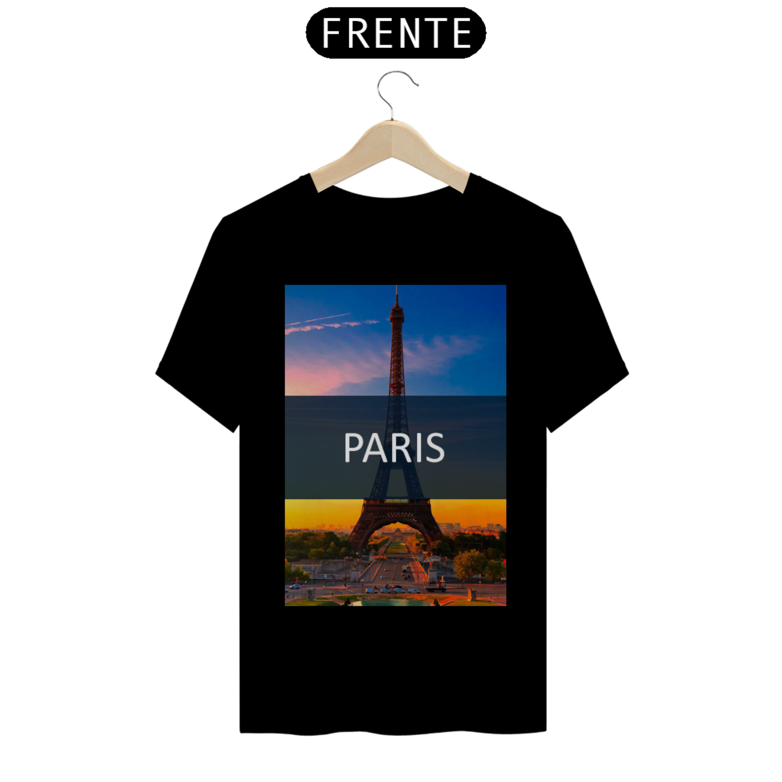 CAMISETA T-SHIRT PARIS | JB STYLE