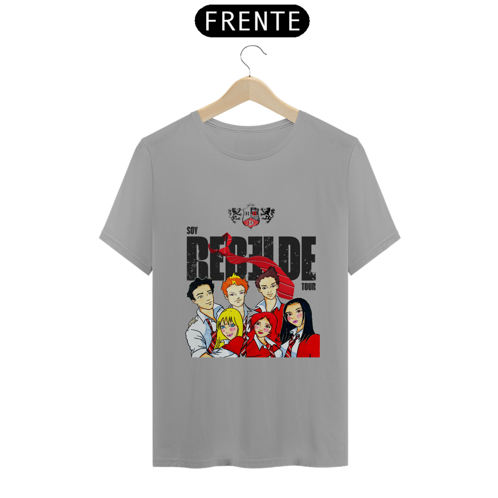 Camiseta Fandom Quality Repaginada - Rebelde Tour Close