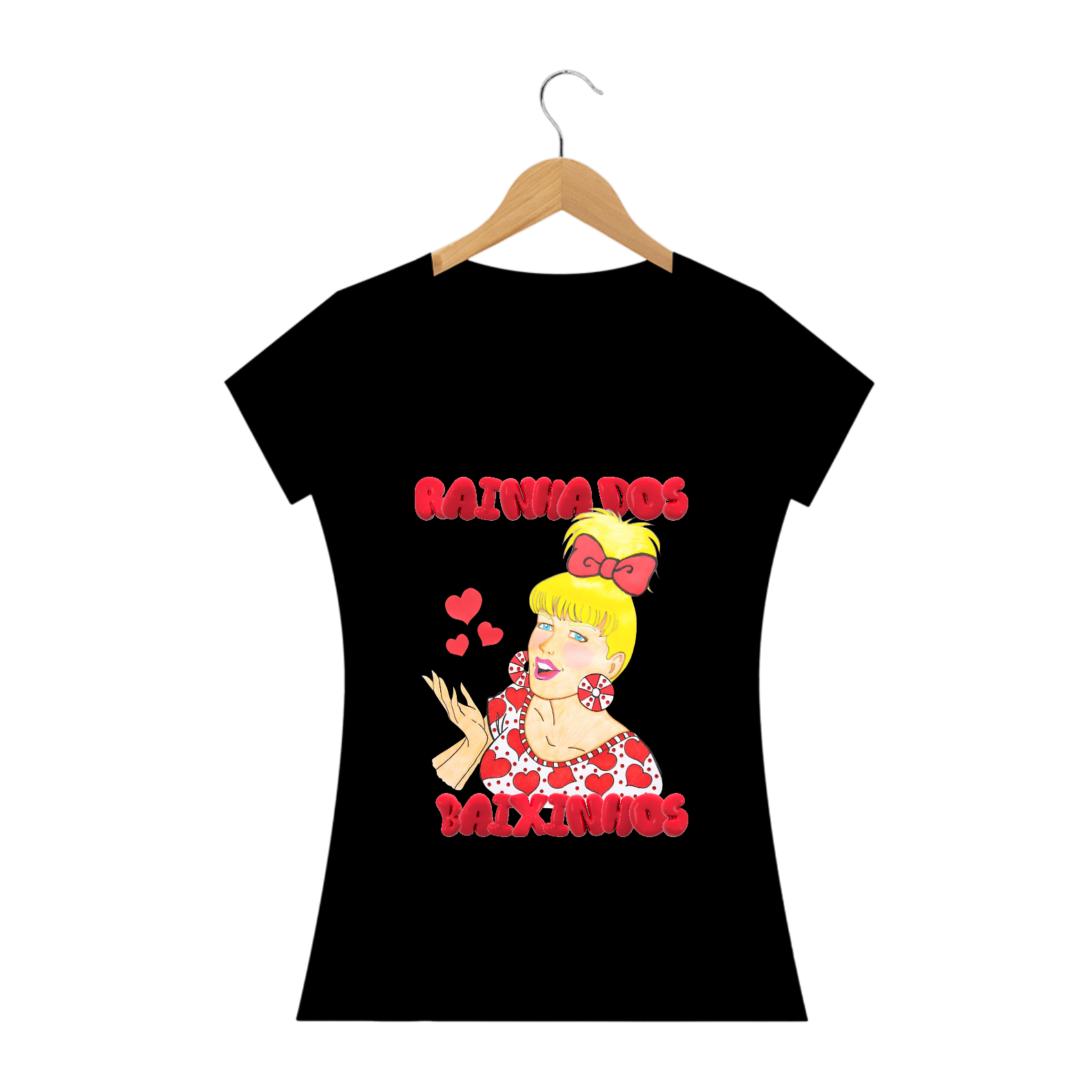 Baby Long Fandom Quality Exclusiva - Rainha Coraxões