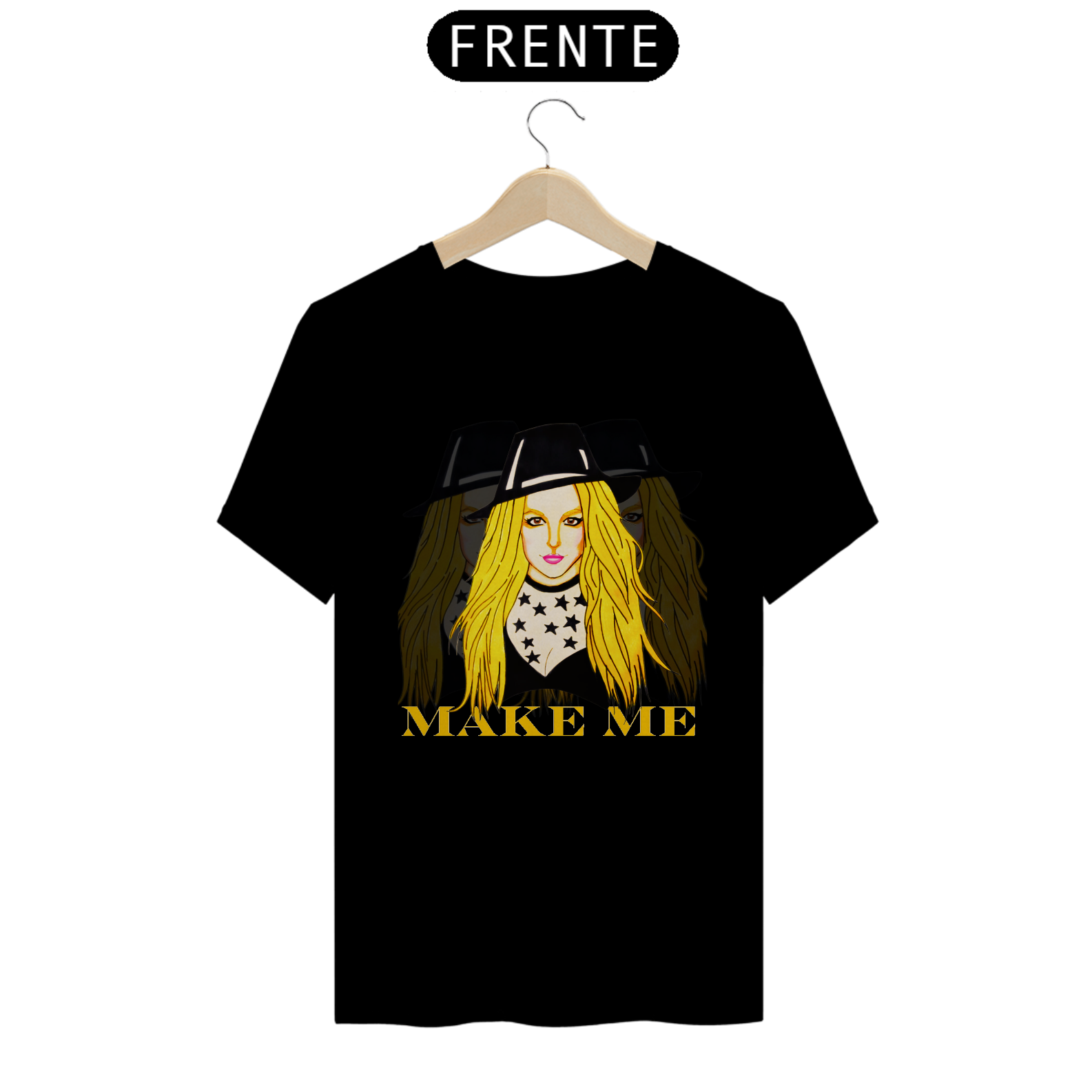 Camiseta Fandom Quality Exclusiva - Britney Make Me