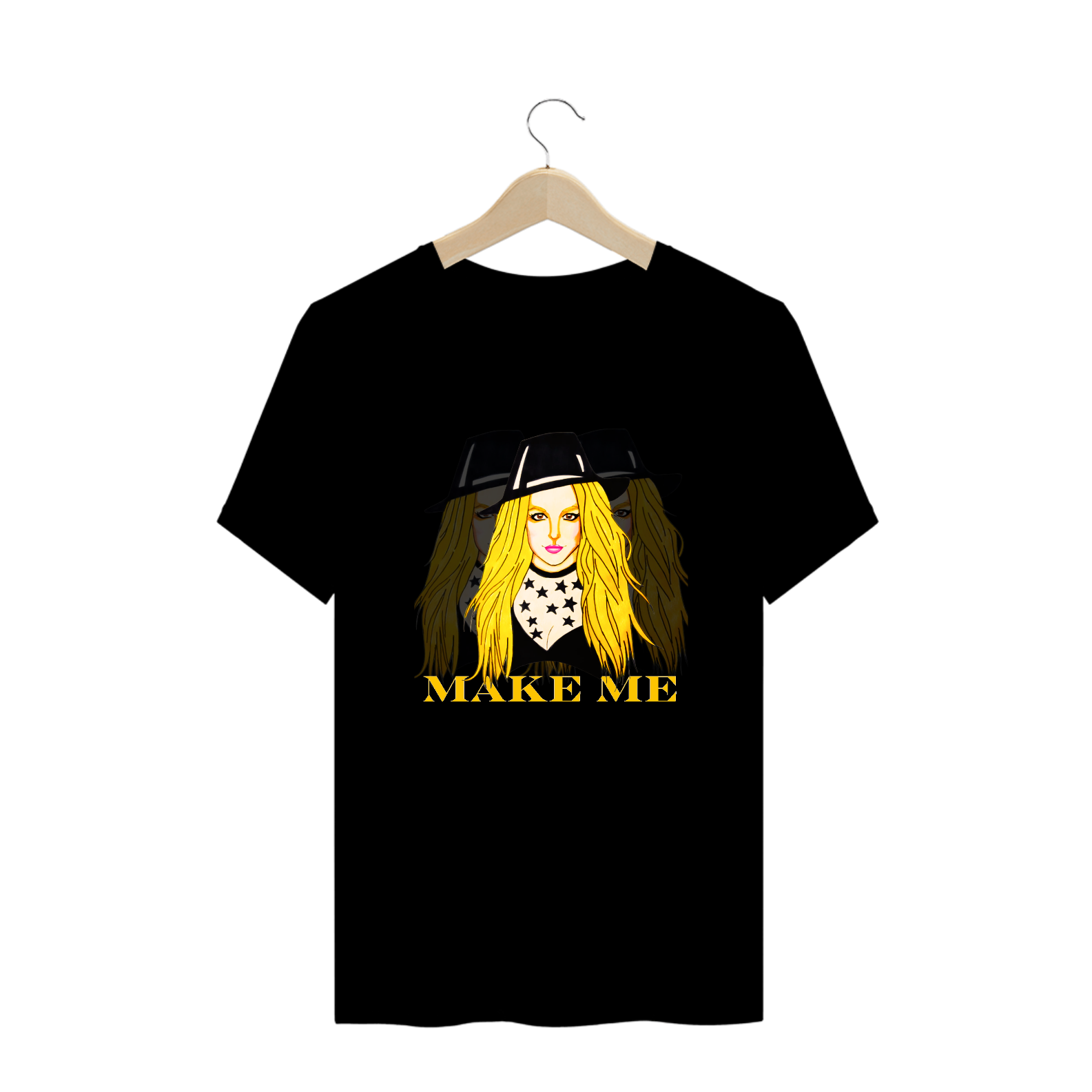 Camiseta Plus Size Exclusiva - Britney Make Me 