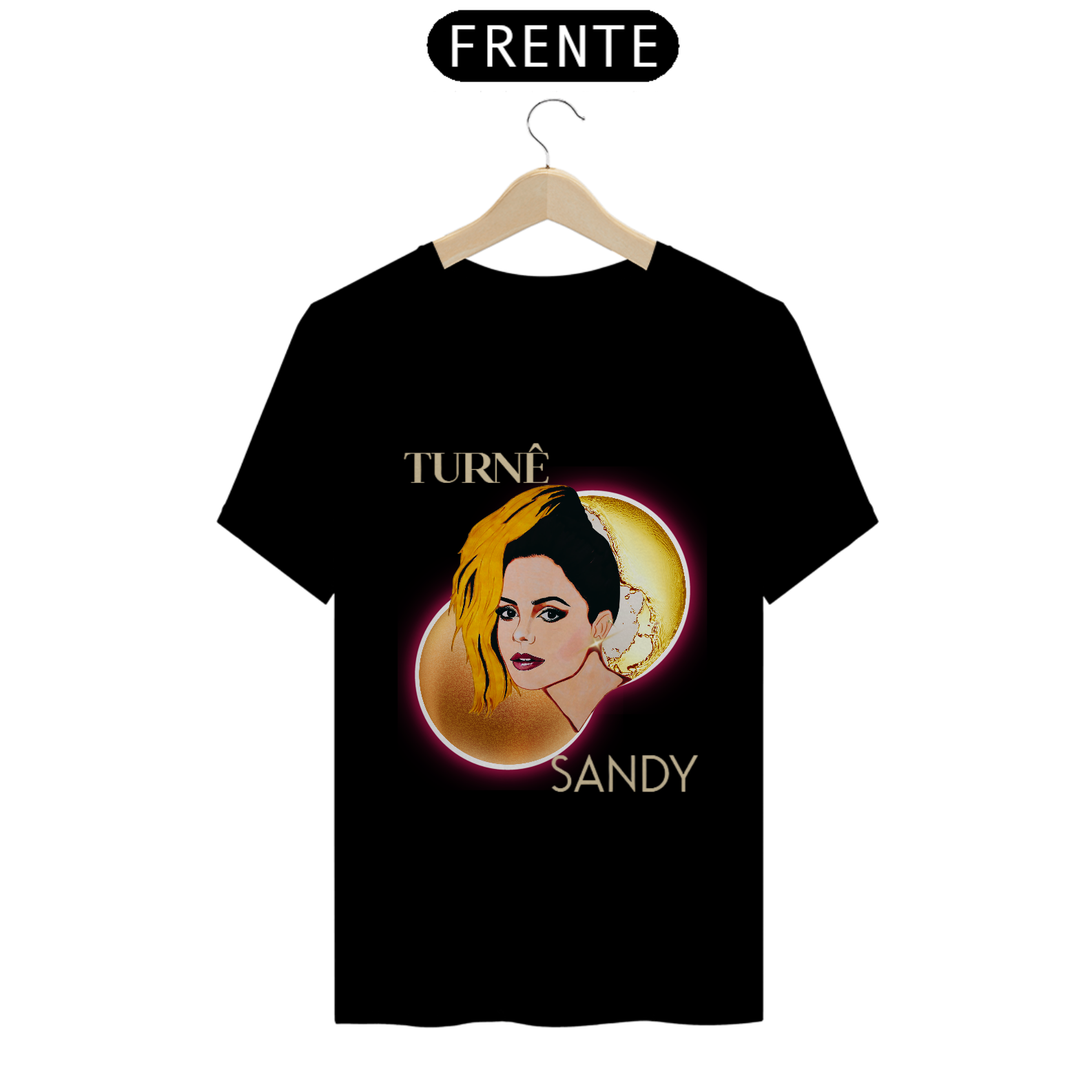 Camiseta Fandom Exclusiva - Turnê Sandy Círculos