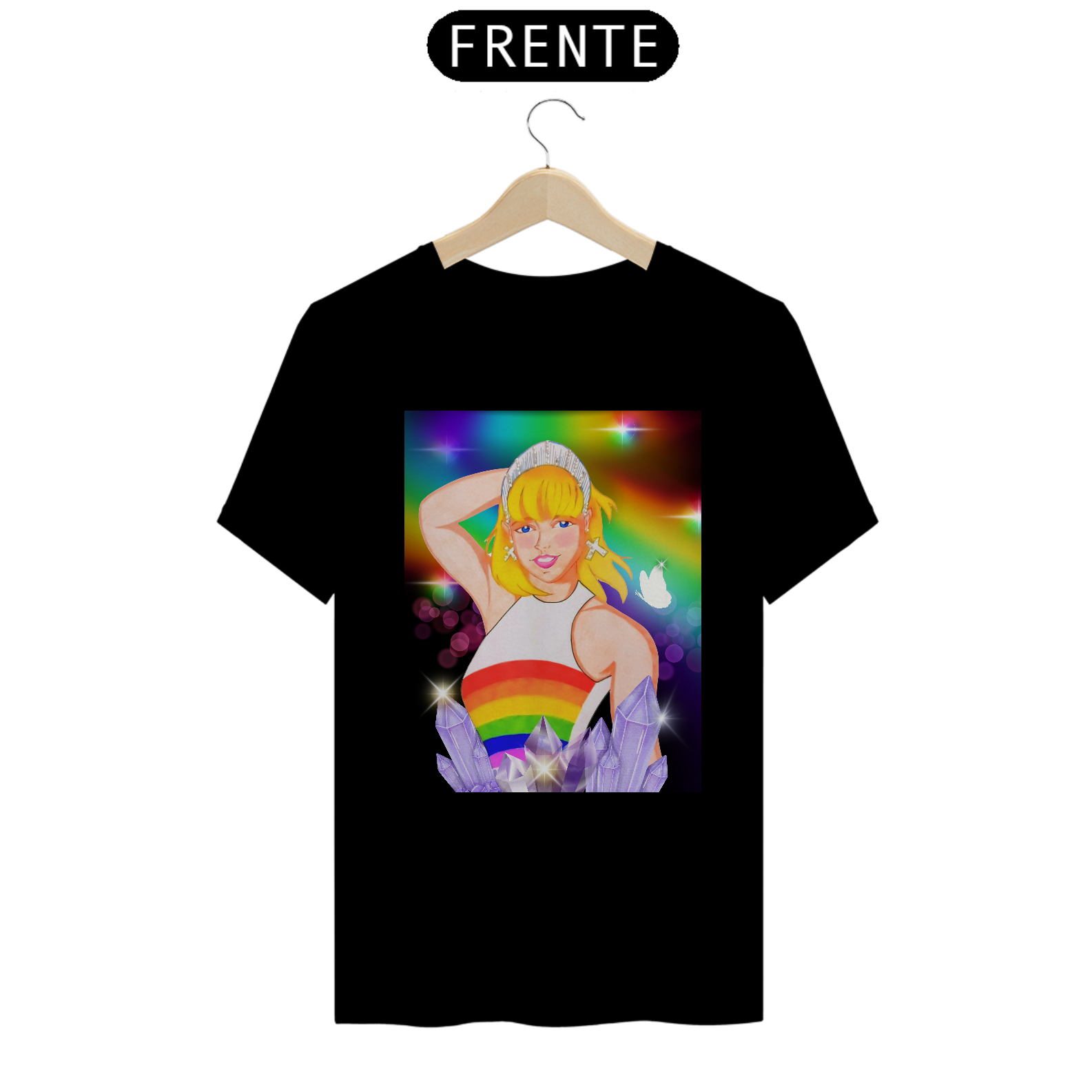 Camiseta Fandom Quality - Xuxa Contra o Baixo Astral