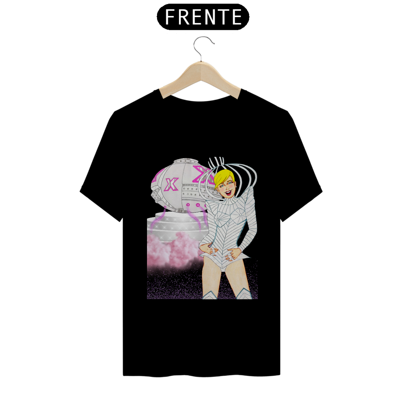 Camiseta Fandom Quality - Xuxa Intergalática