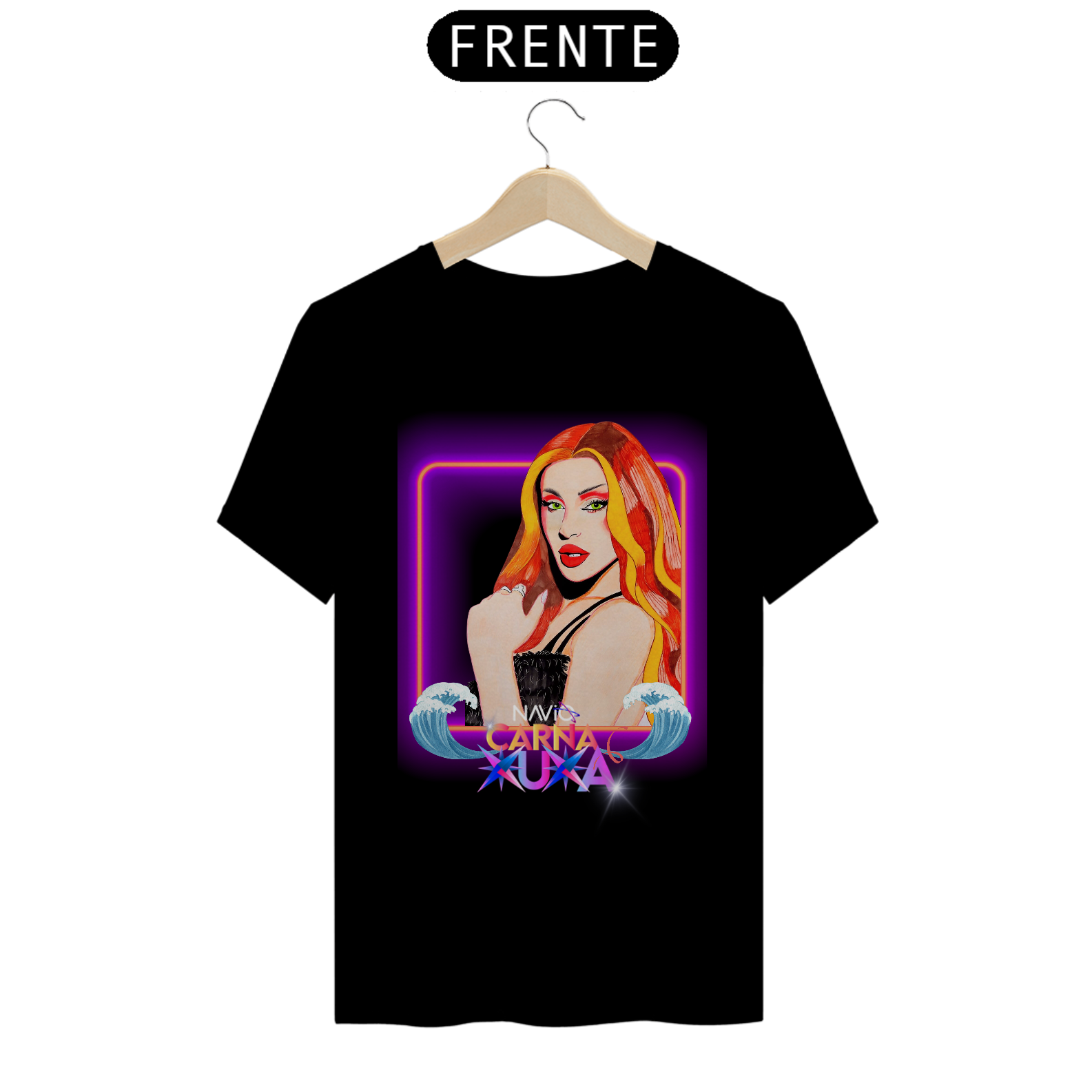 Camiseta Fandom Exclusiva - Pabllo Vittar  - Navio Carna Xuxa