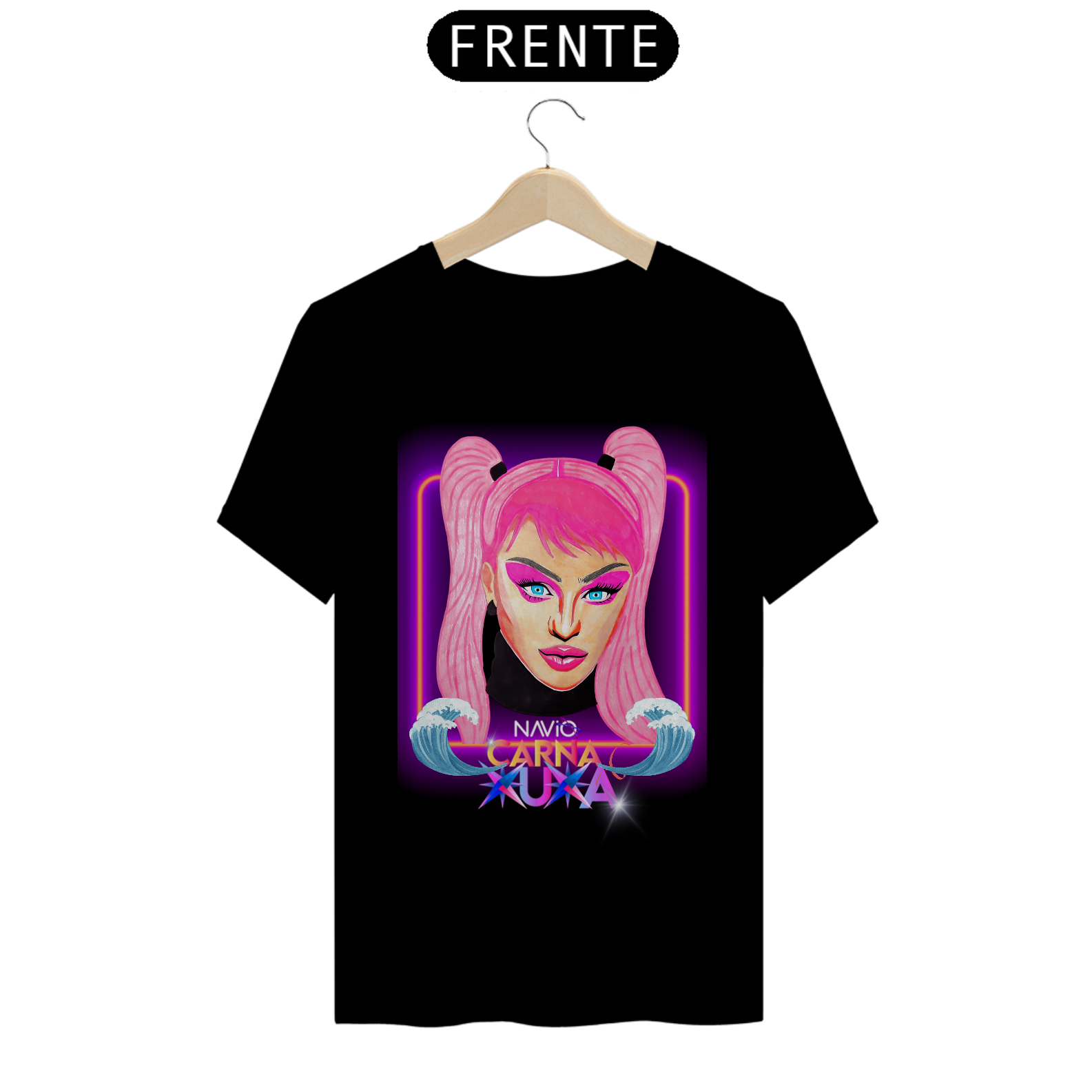 Camiseta Fandom Exclusiva - Pabllo Vittar Xuquinhas - Navio Carna Xuxa