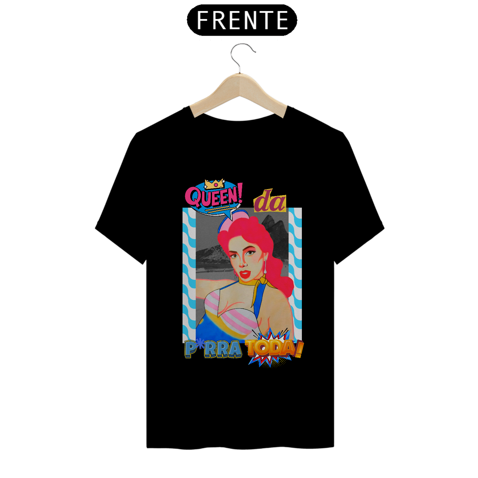 Camiseta Fandom Exclusiva - Anitta - Queen da P*rra Toda!