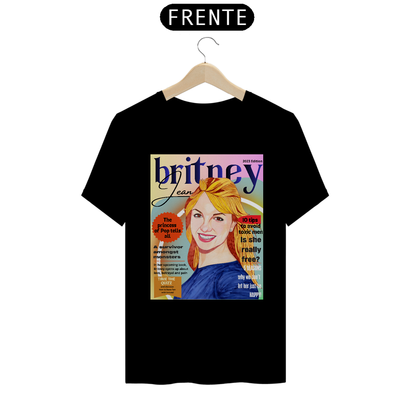 Camiseta Fandom EXCLUSIVA - Britney - Magazine Cover