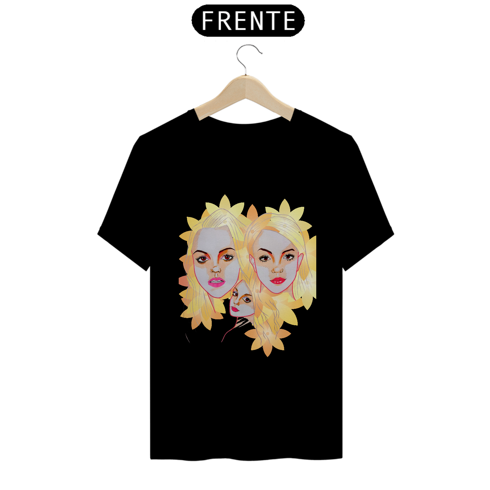 Camiseta Fandom Exclusiva - Britney Spears - Faces and Flowers