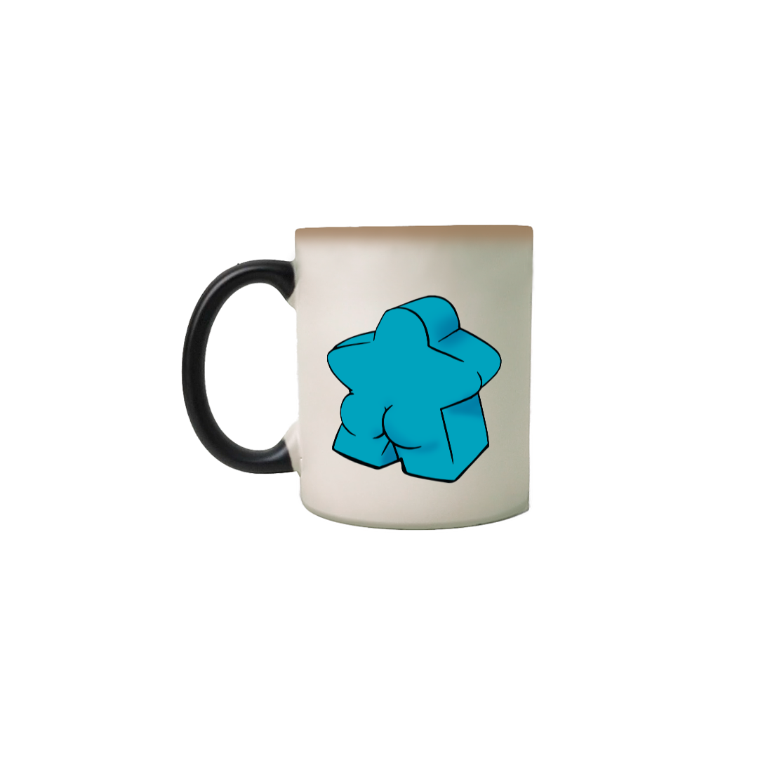 Meeple de Bundinha Azul Mágica