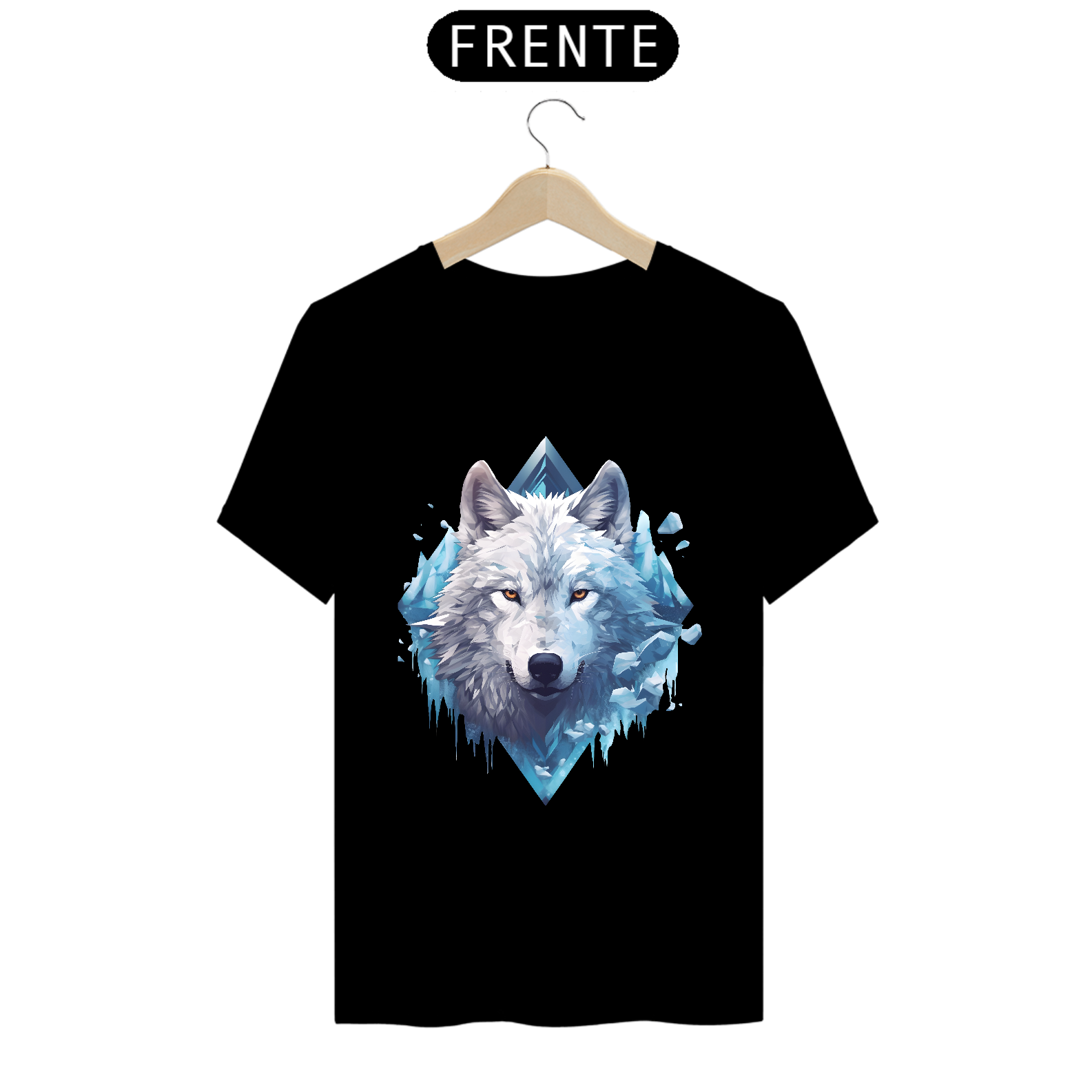 Camisa Lobo Gelo Selvagem (Masculino): Isolamento, Adaptabilidade e Sabedoria Congelante!