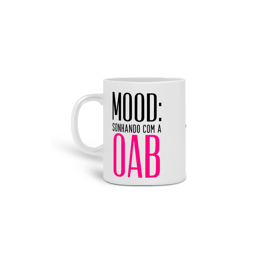 Caneca: Sonhando com a OAB