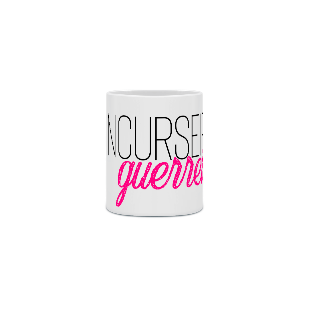 Caneca: Concurseira Guerreira