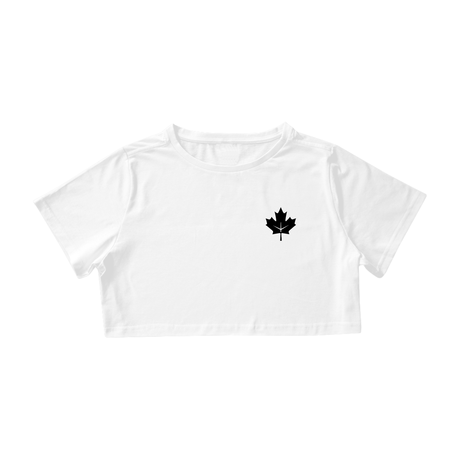 Nome do produto: Top liso branco com detalhes preto