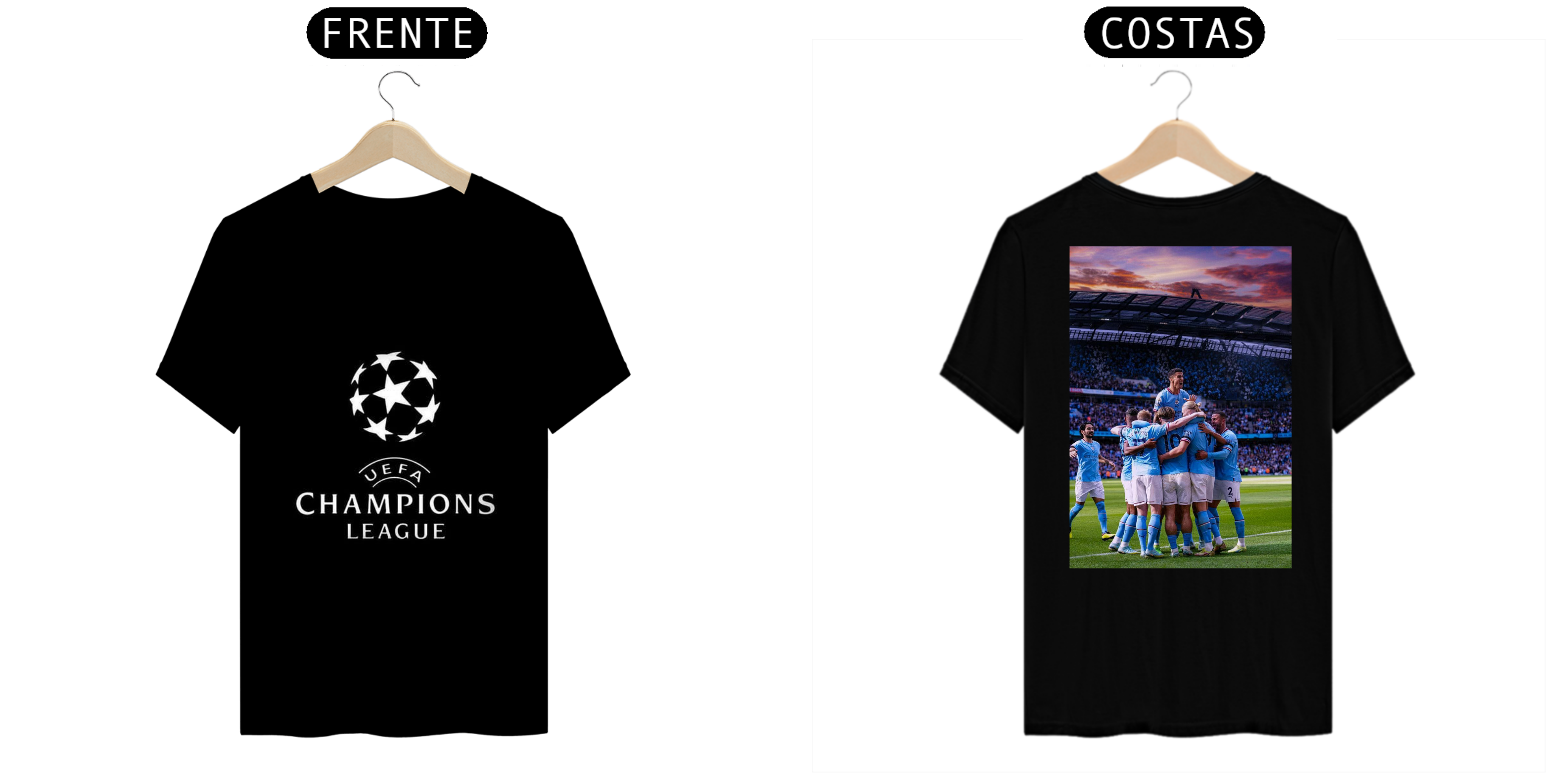 camisa do manchester city champions