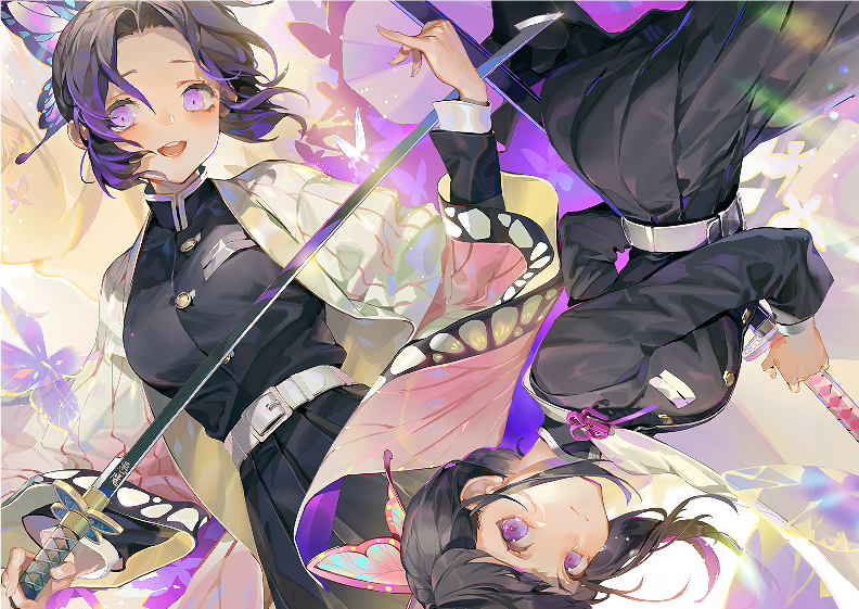 Nome do produto: Poster Shinobu Kocho kanao Tsuyuri