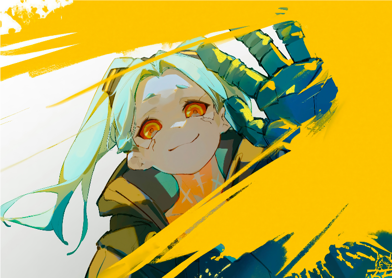 Poster Rebecca Cyberpunk