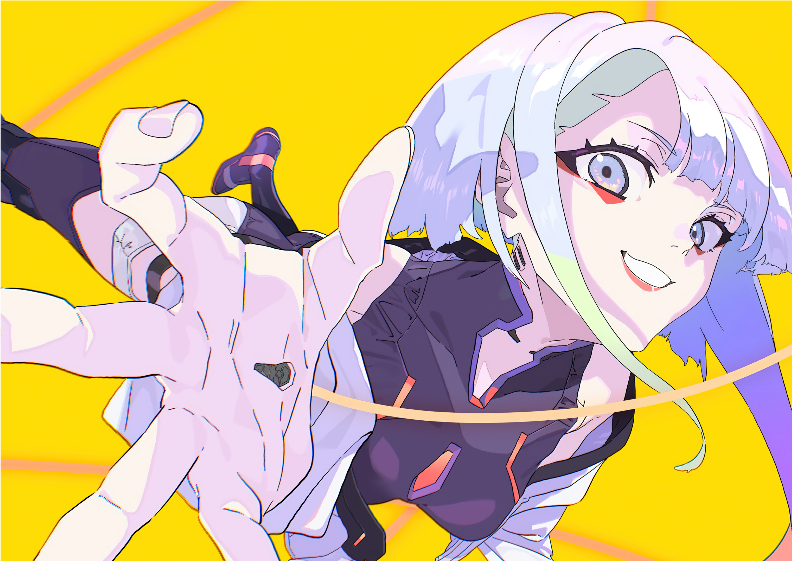 Poster Lucy Cyberpunk