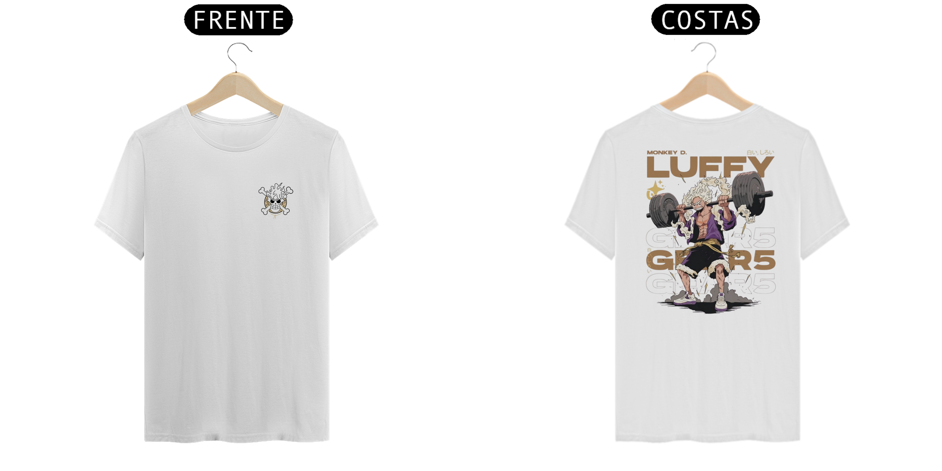 Nome do produto: Camisa Luffy Gym