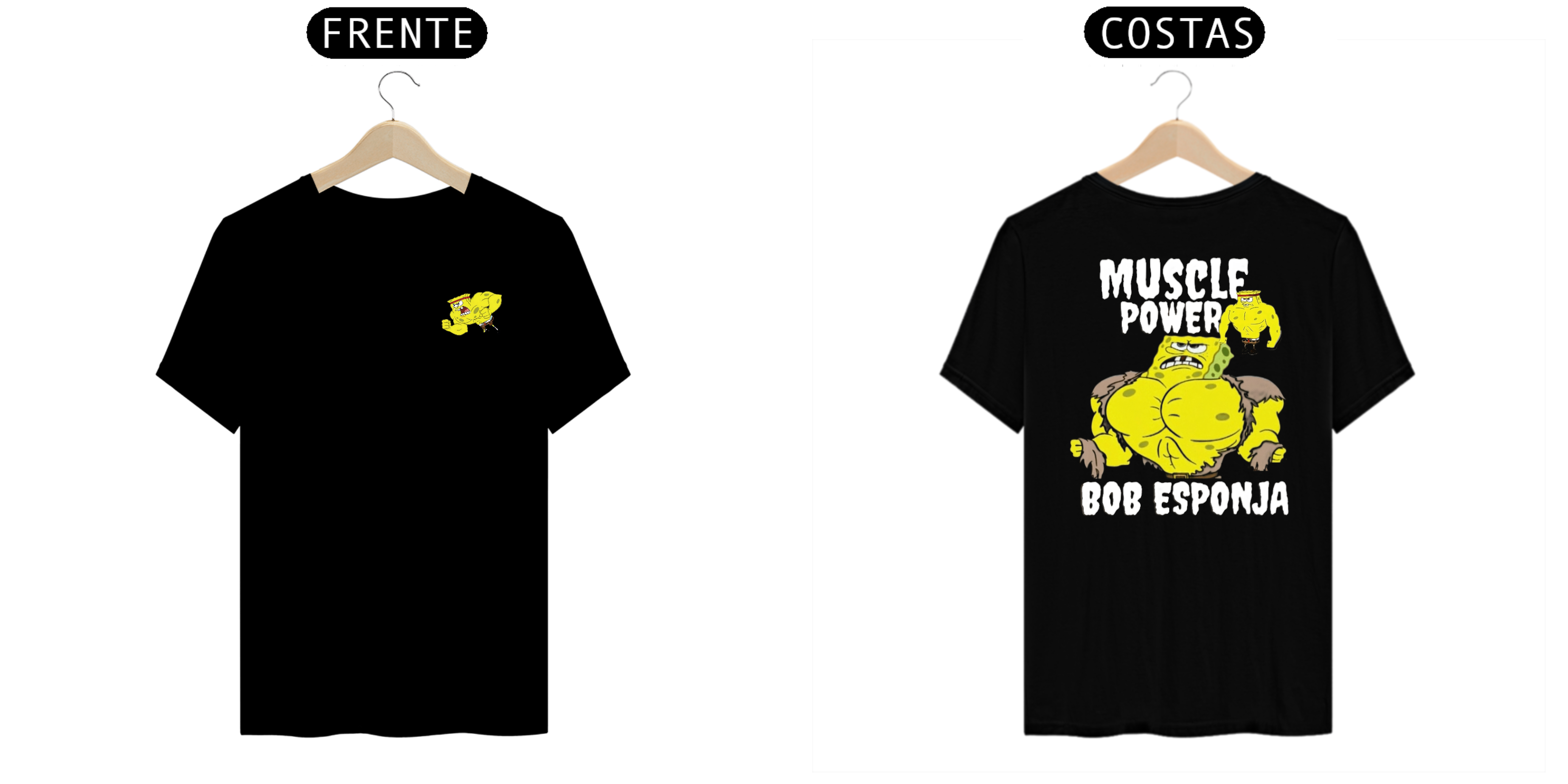 Nome do produto: Camisa Bob esponja Maromba 