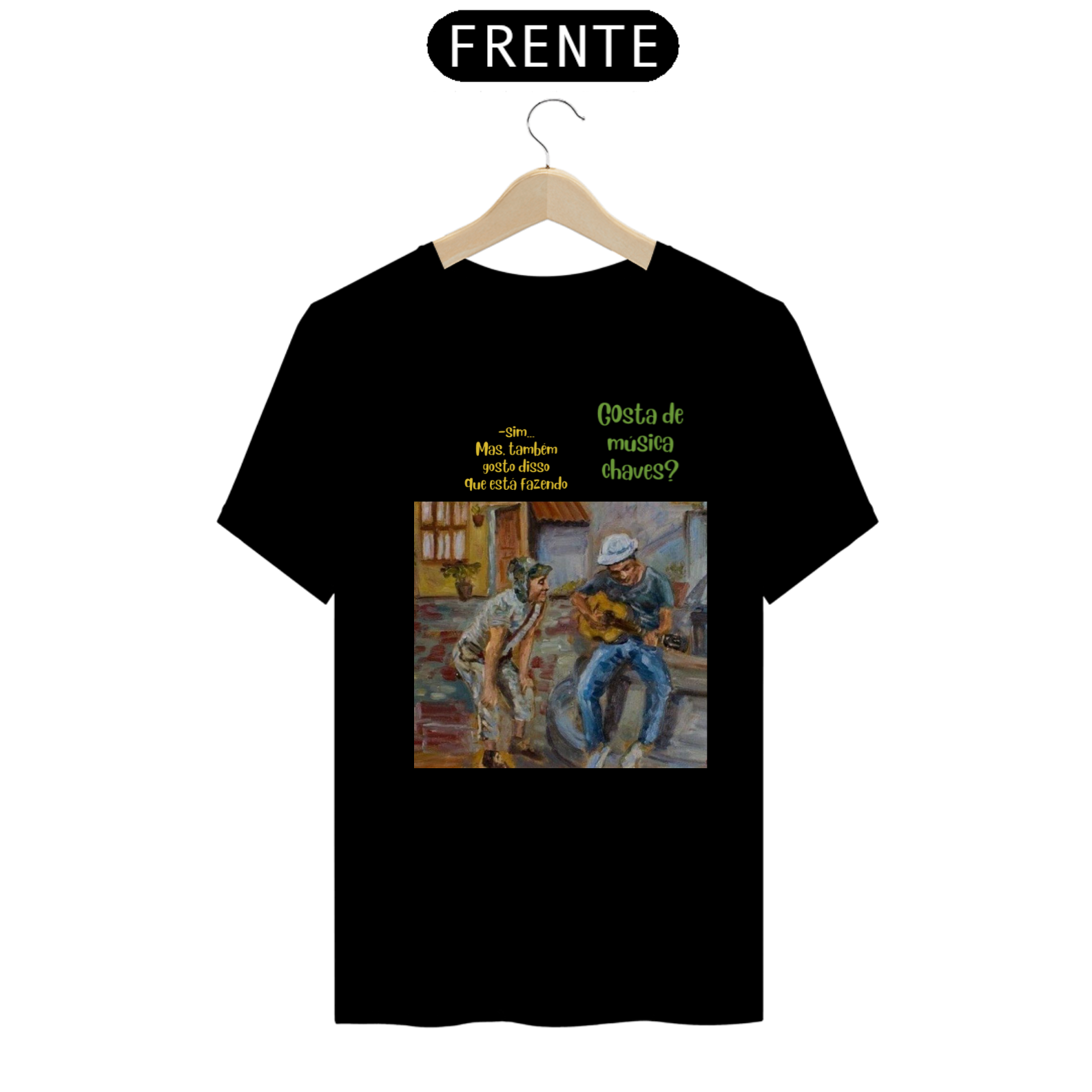 Nome do produto   Chaves e Seu Madruga violão