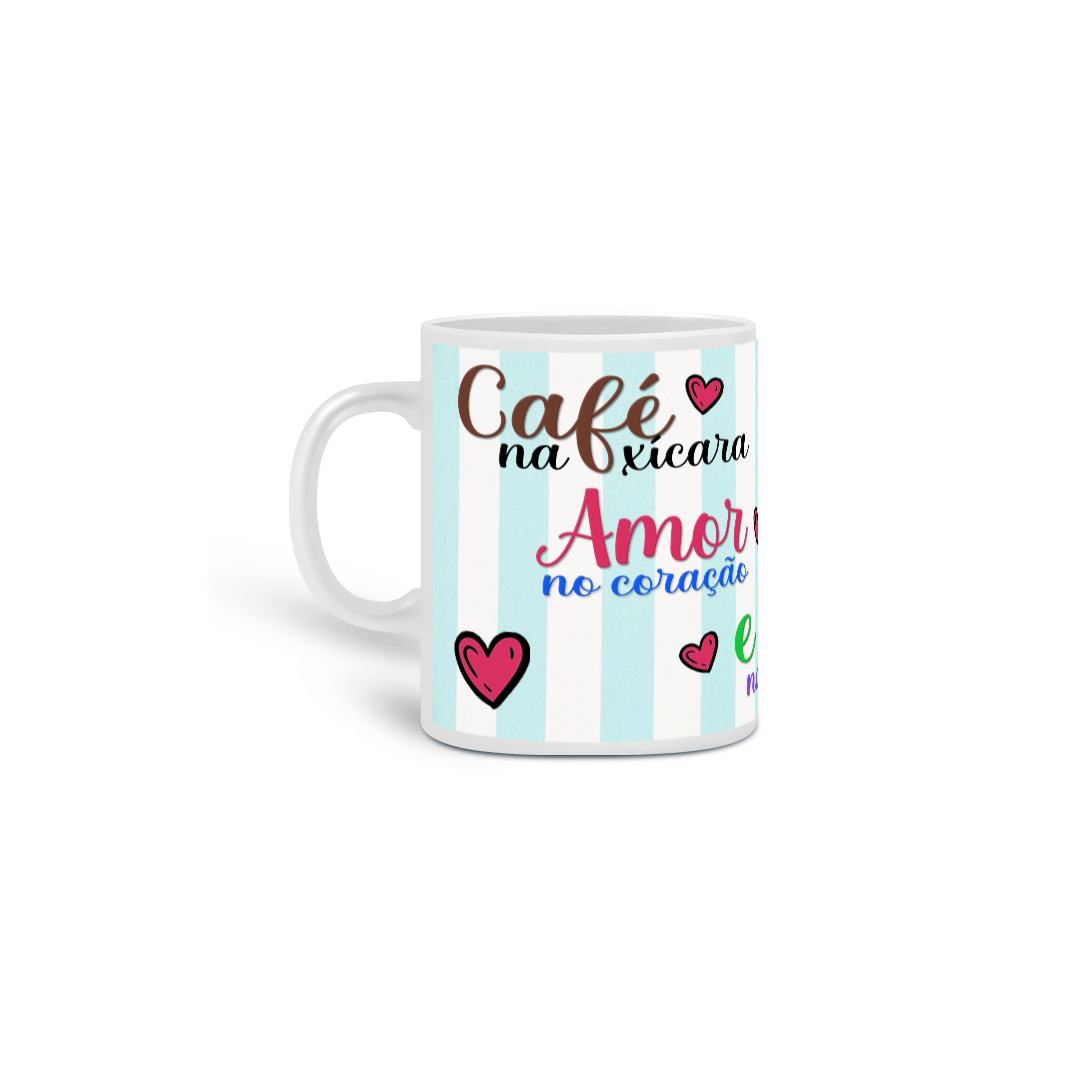 Caneca Estampada (Café na Xícara)
