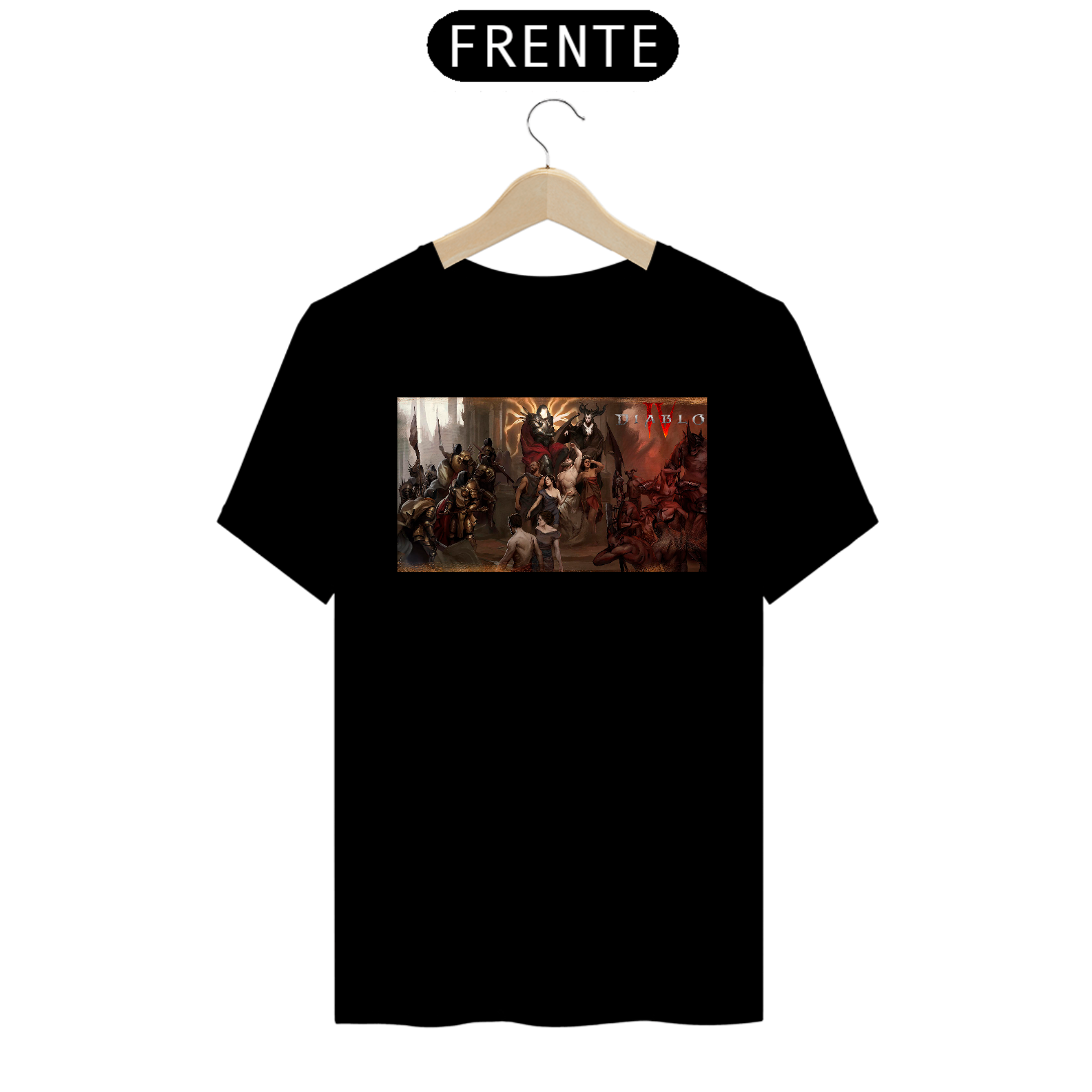 Camiseta Diablo IV Lilith e Inarius