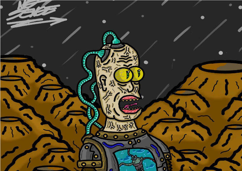 Poster NoSense - Crazy Ciborg