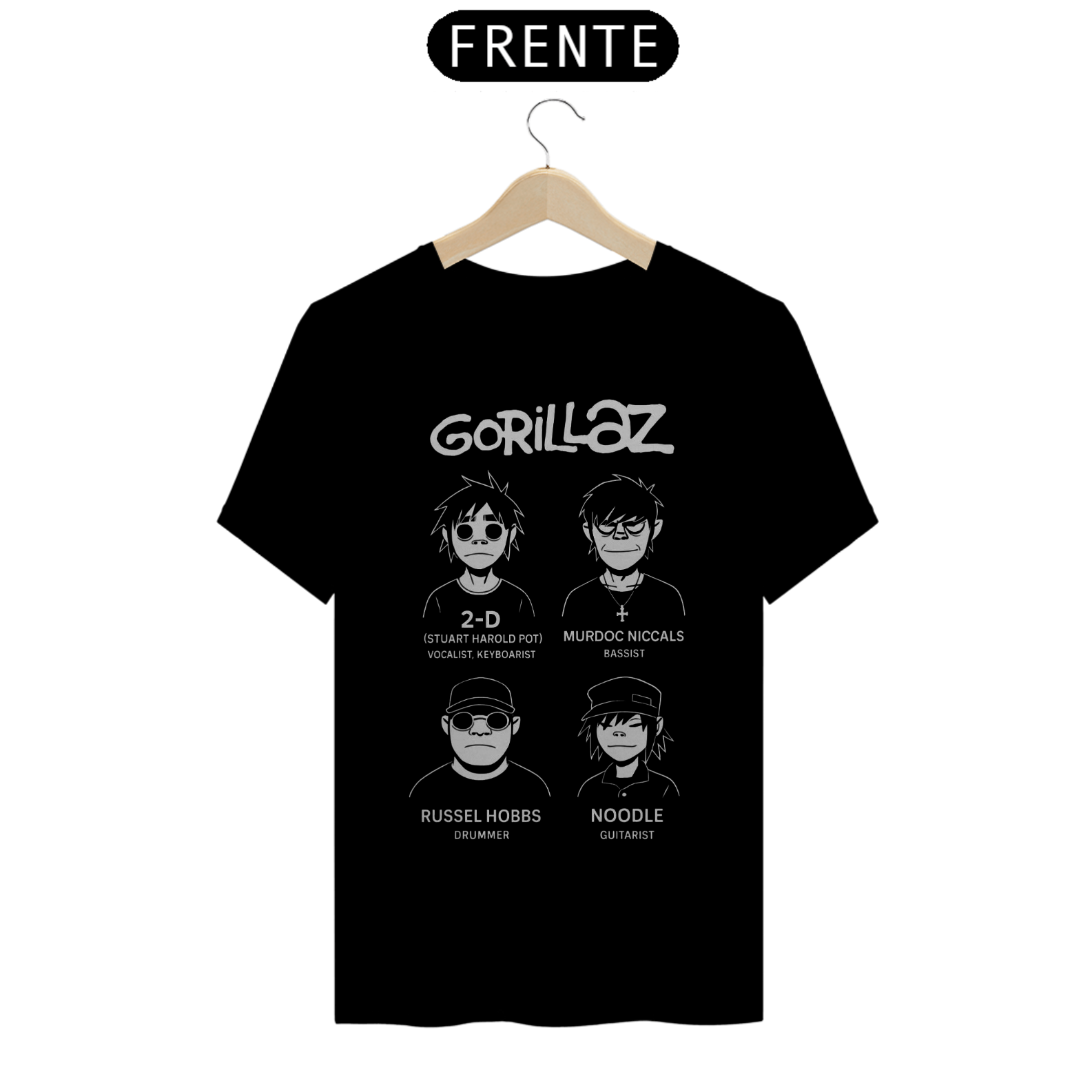 Gorillaz | Algodão Classic